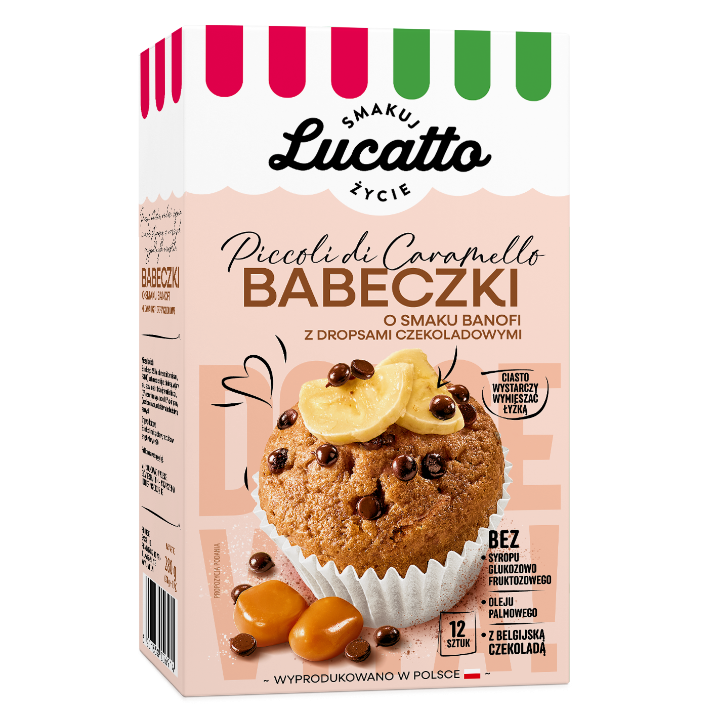 Babeczki Banofi Z Dropsami Lucatto 280G