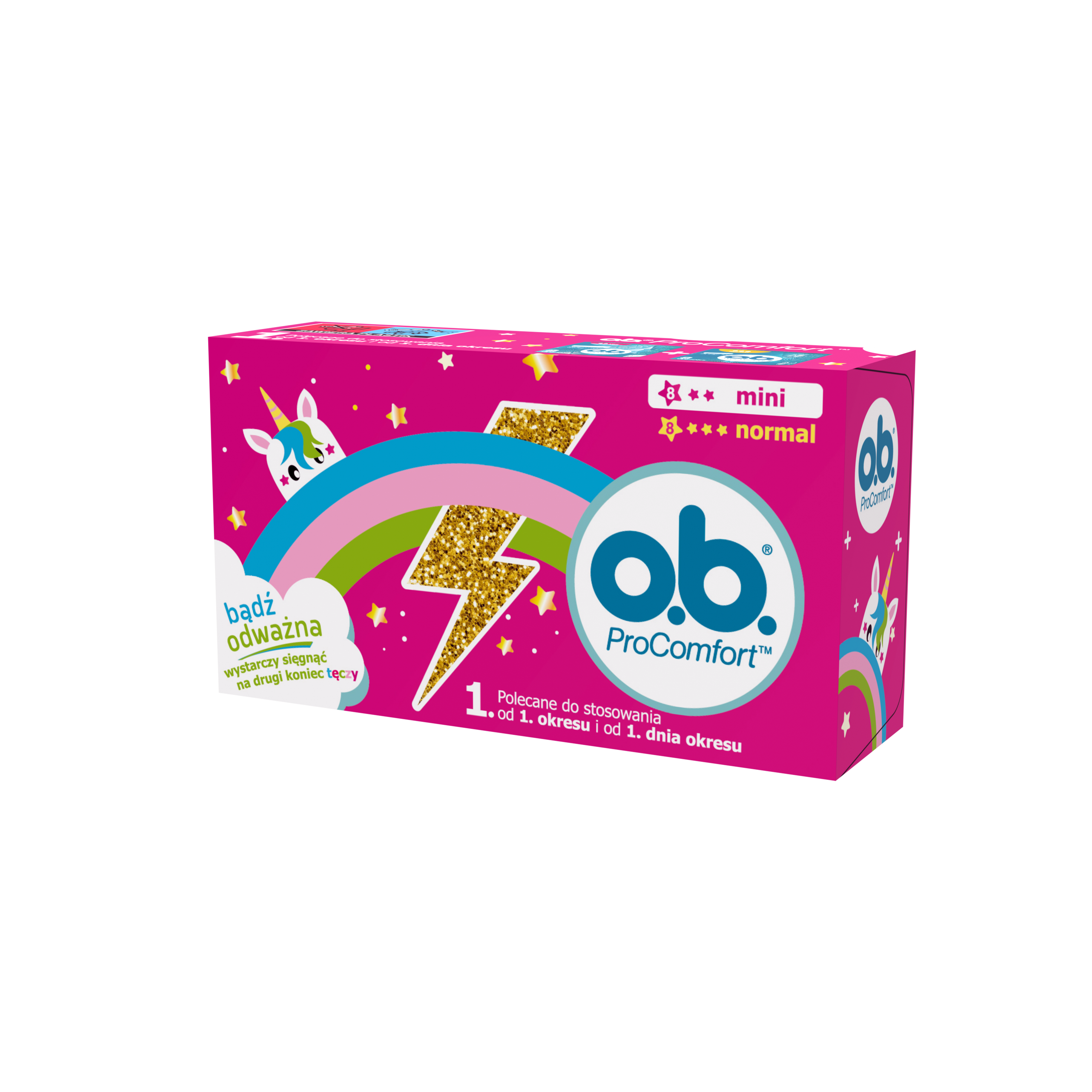 O.B. Teens Procomfort Normal 8 Szt. + Mini 8 Szt.