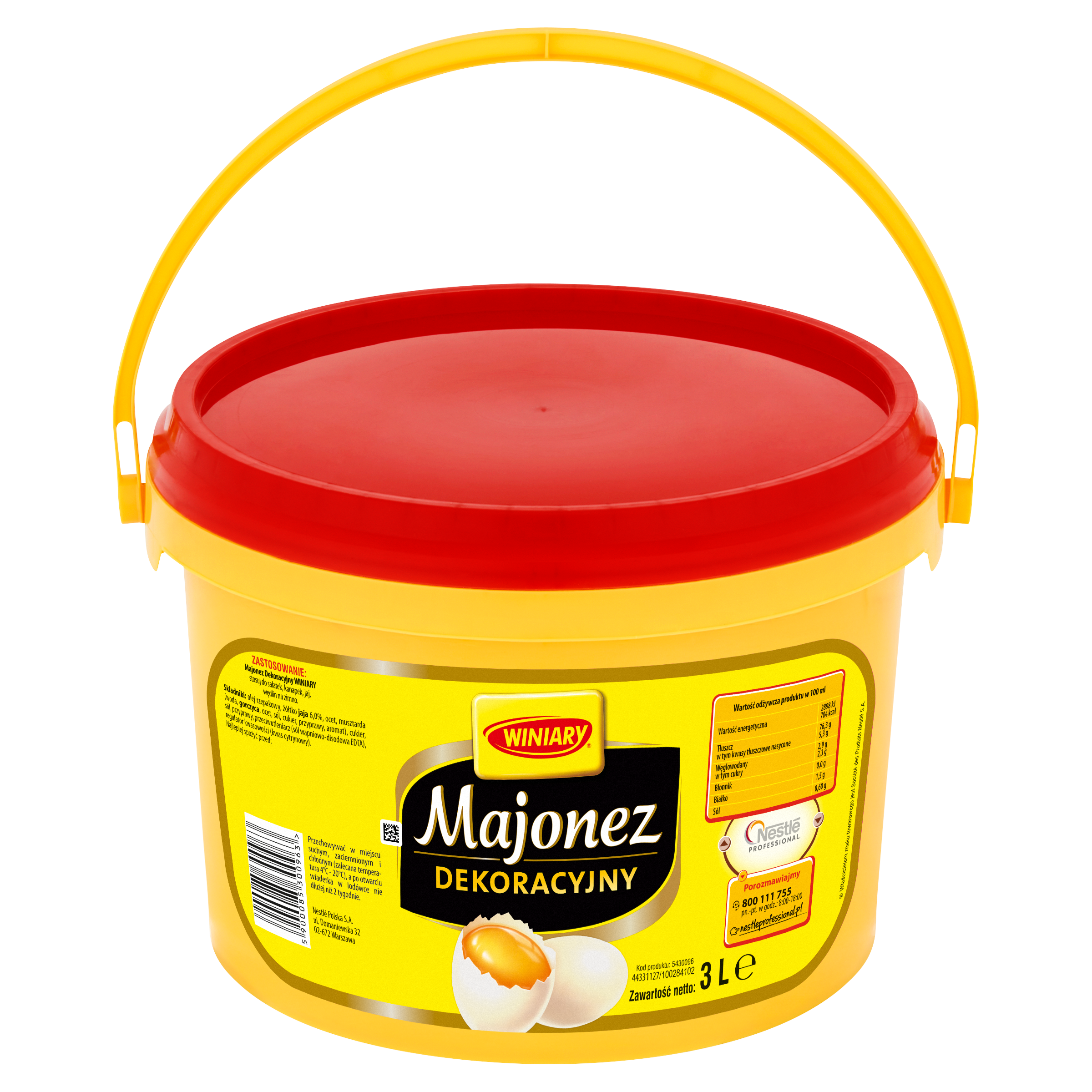 Winiary Majonez Dekoracyjny 3L