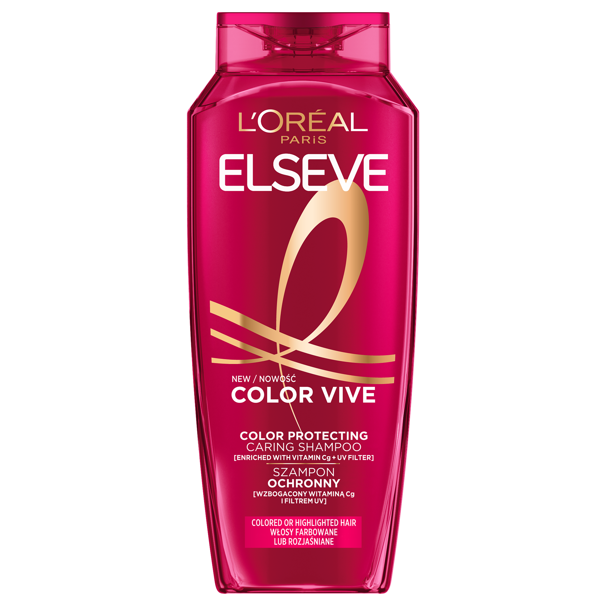 L'Oréal Paris Elseve Color Vive Szampon Ochronny Do Włosów Farbowanych 400 Ml