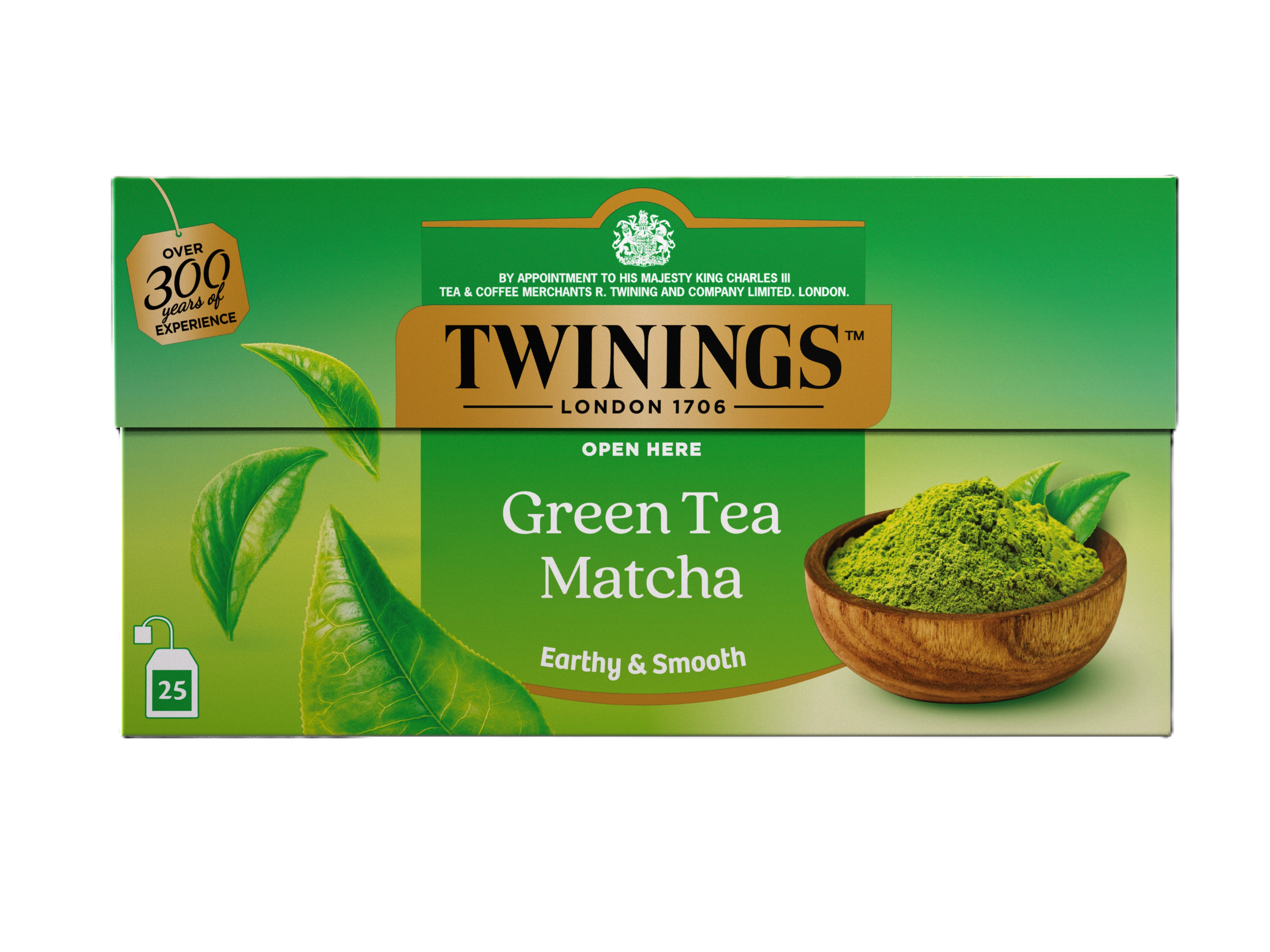 Twinings Herbata Zielona Z Matchą (25 Saszetek)