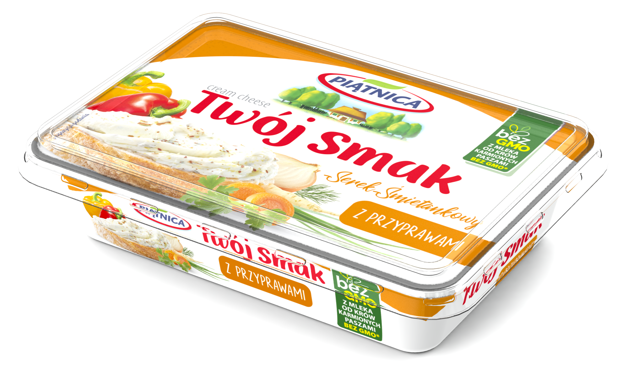Piątnica Serek Twój Smak Z Przyprawami 135 G