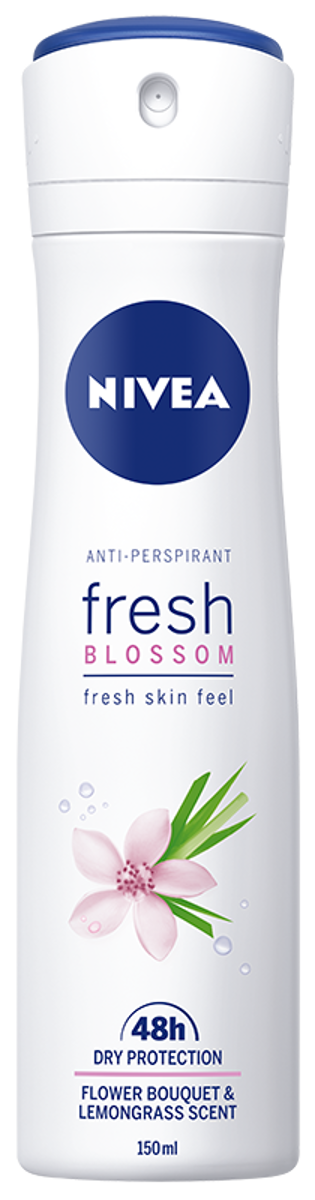 Nivea Fresh Blossom Antyperspirant Spray 150 Ml