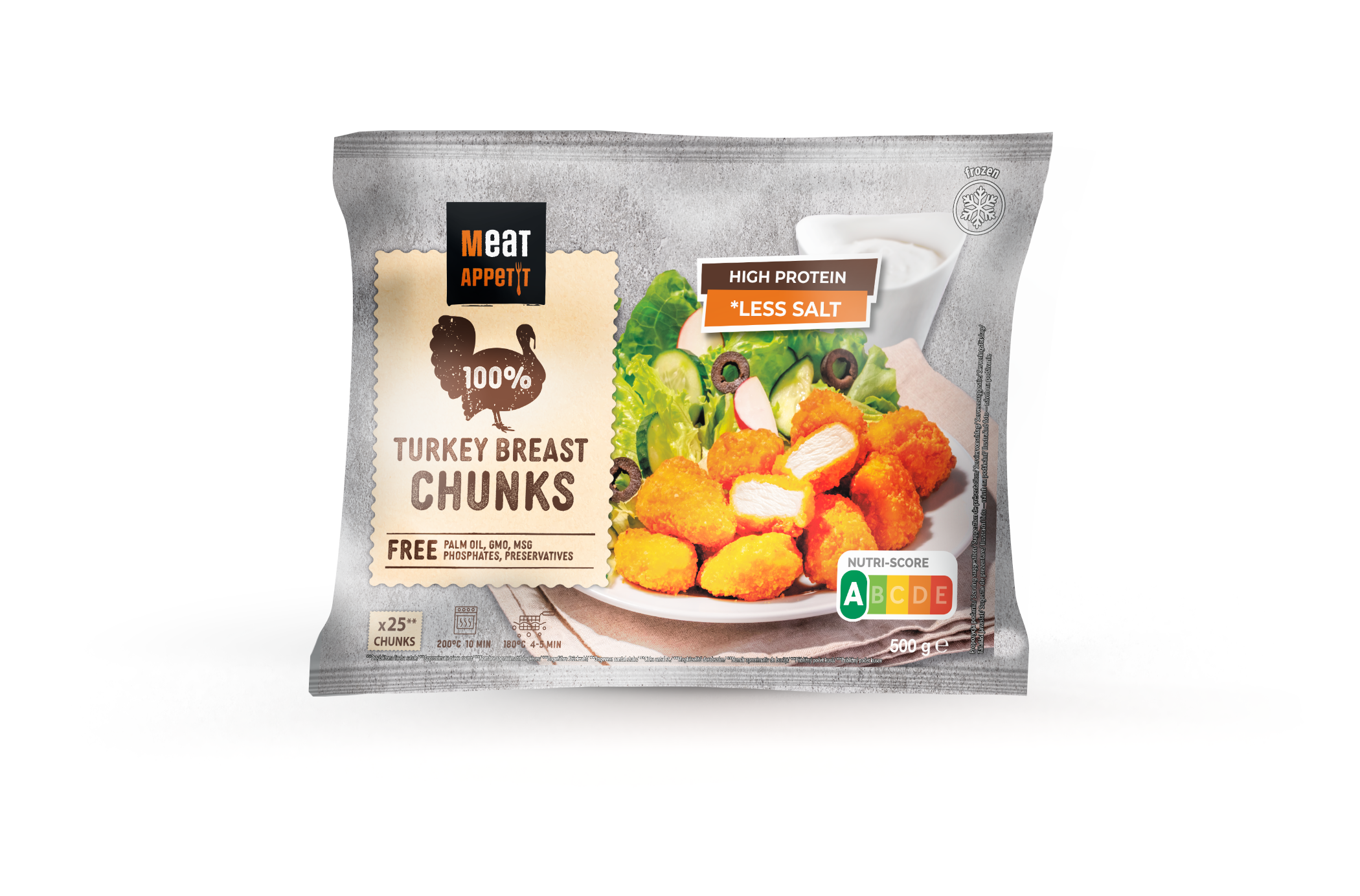 Meat Appetit, Chunks Z Piersi Indyka 500G