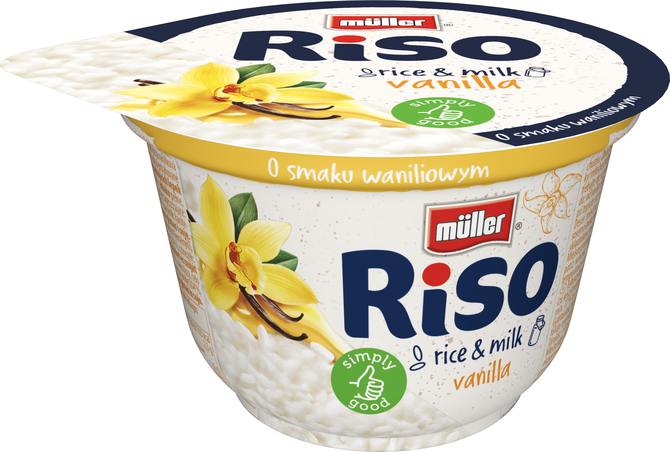 Müller Deser Ryżowy Riso O Smaku Waniliowym 200G