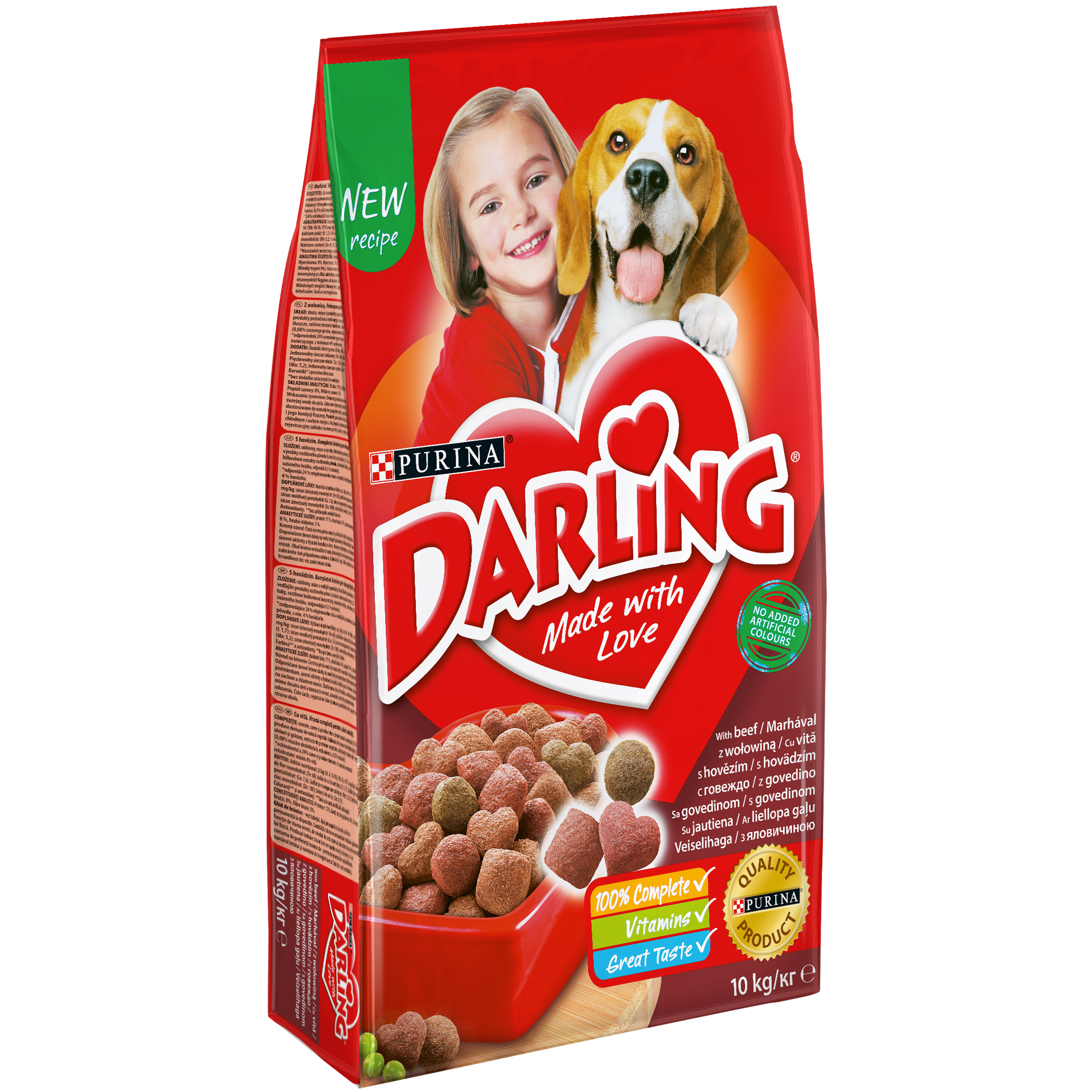 Karma Dla Psów Darling Sp - Z Mięsem I Warzywami 10Kg