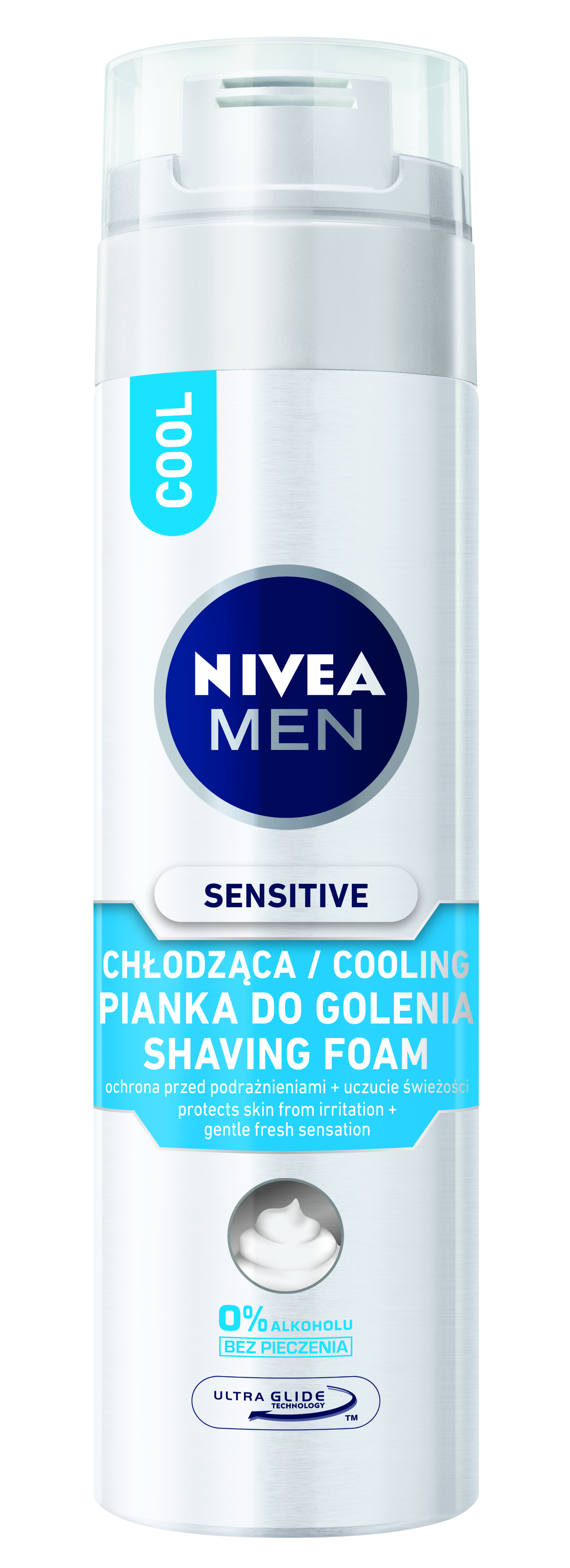 Nivea Chłodząca Pianka Do Golenia Sensitive 200Ml