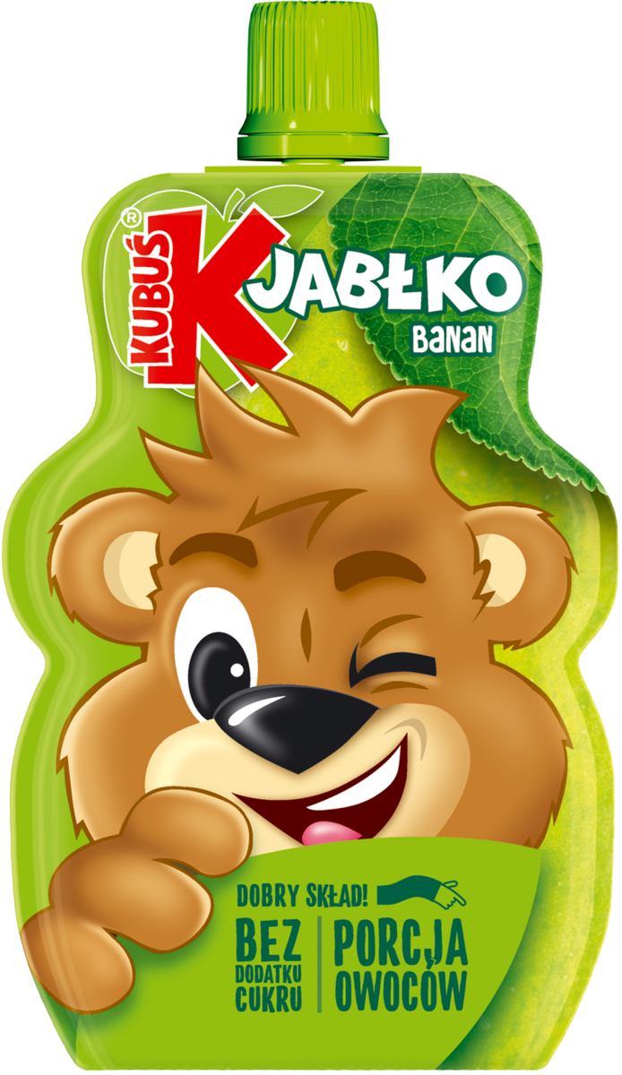 Kubuś Mus 100% Jabłko Banan 100 G