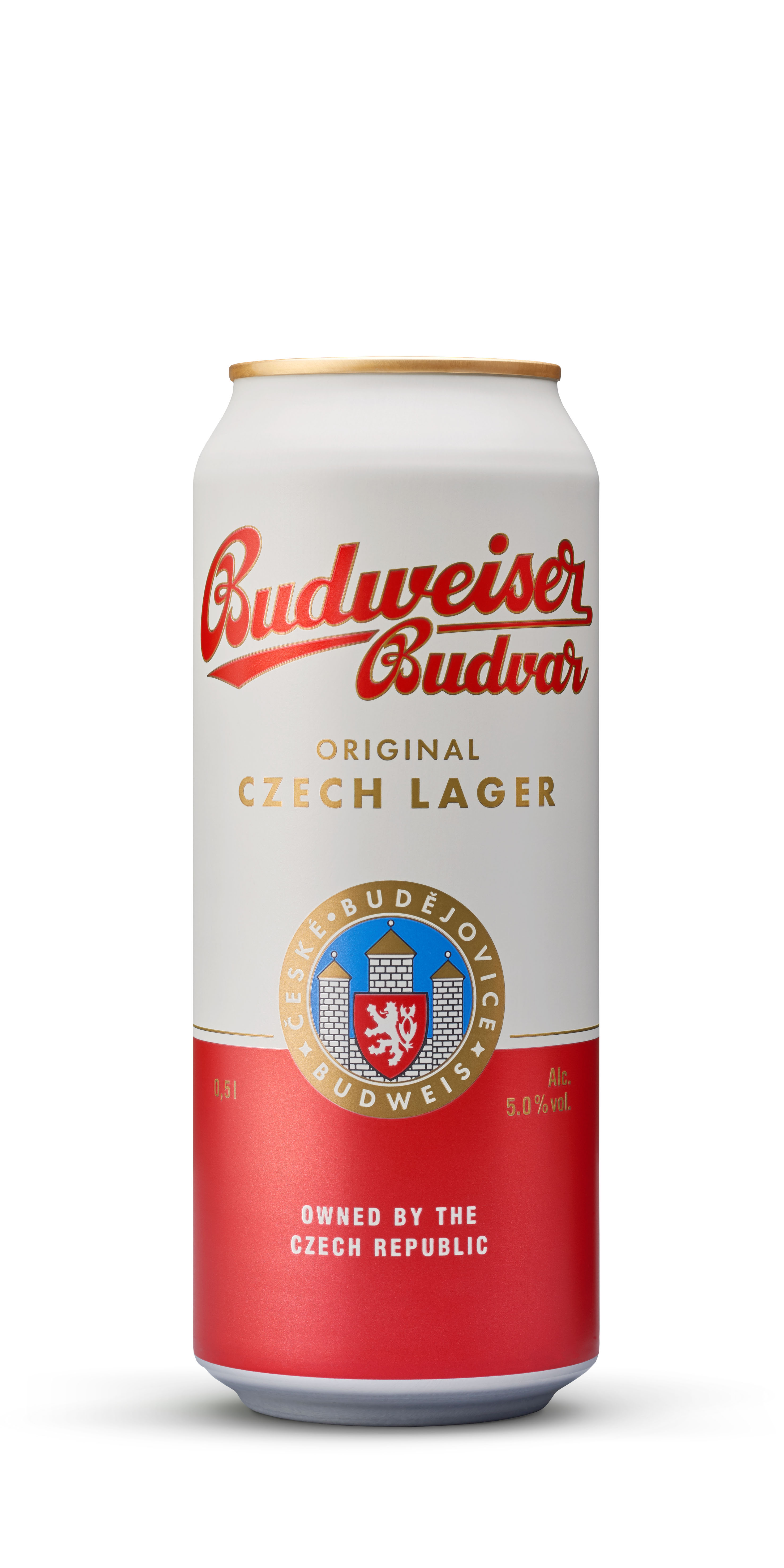 Budweiser Piwo Jasne 5% 500 Ml- Kaucja