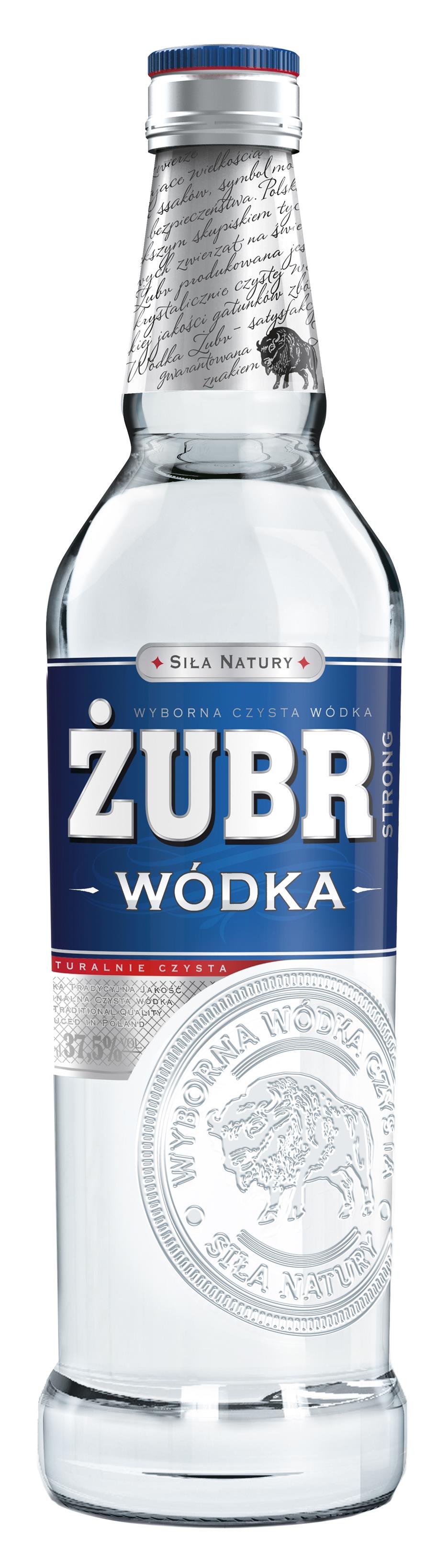 Wódka Żubr 37,5% 500Ml
