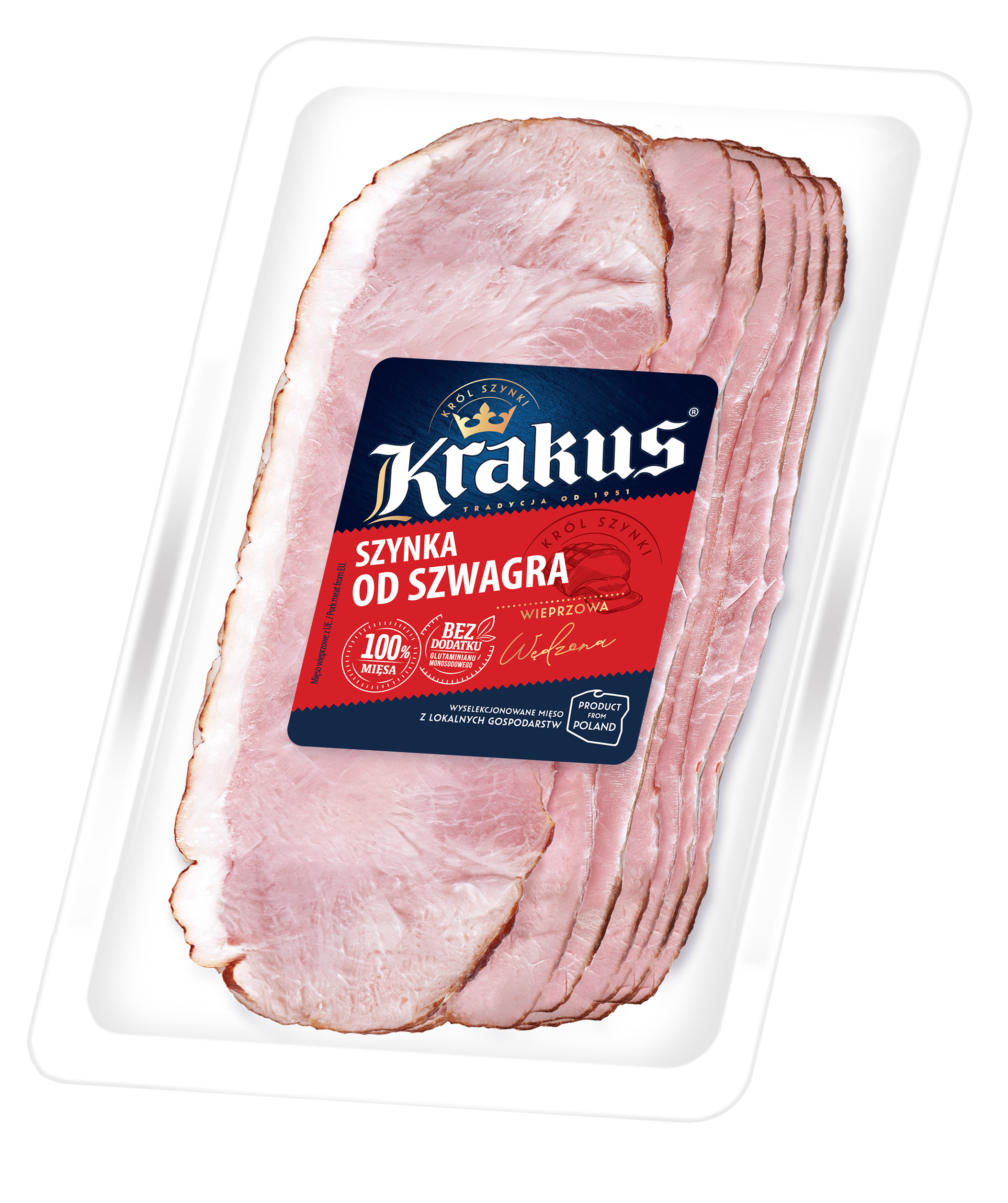 Szynka Od Szwagra Formowana Plastry 400 G Krakus