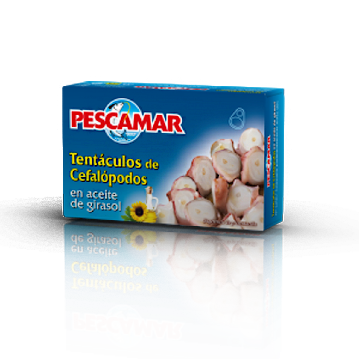 "Ośmiornice" - Macki Głowonogów W Oleju Słonecznikowym 111G/72G Pescamar