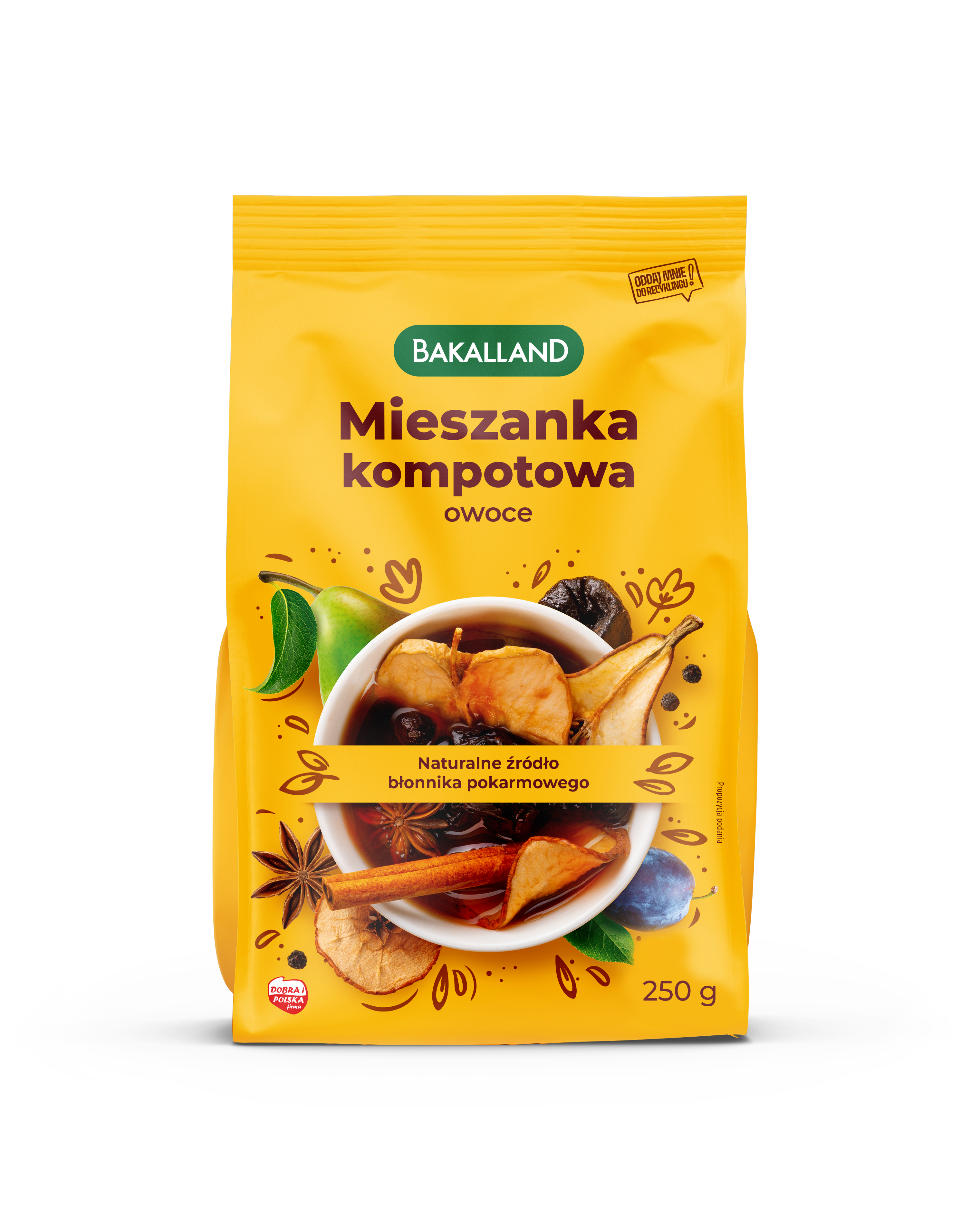 Bakalland Mieszanka Kompotowa 250 G