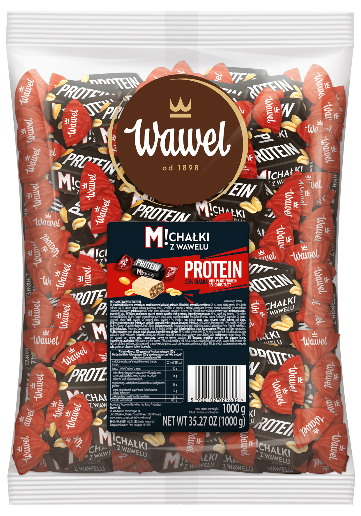 Wawel Michałki Protein 1Kg