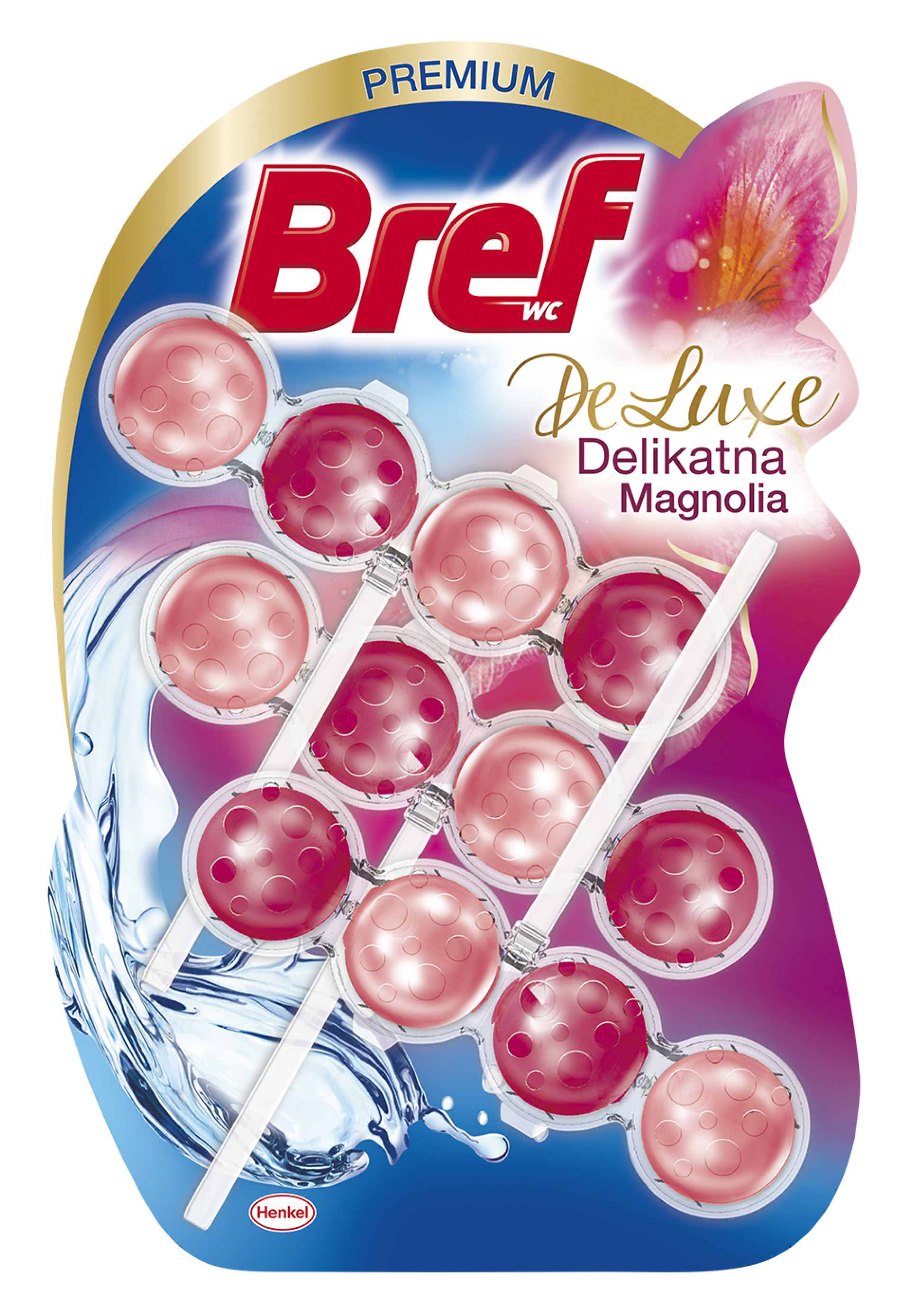 Bref Deluxe Delikatna Magnolia 3X50 G
