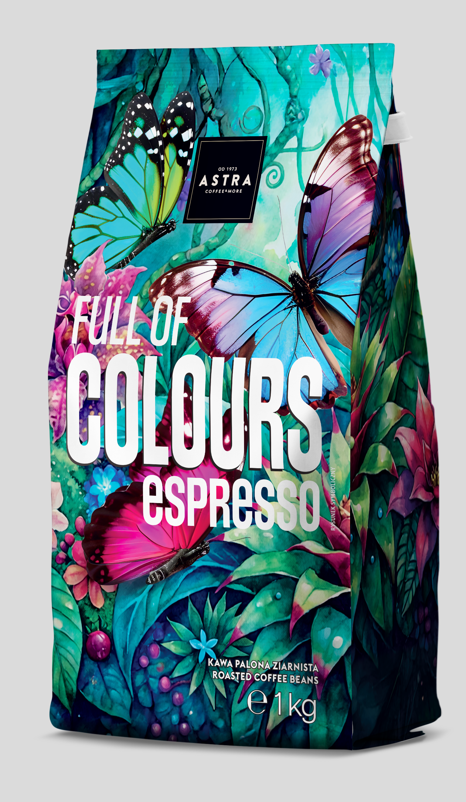 Astra Kawa Full Of Colours Espresso Ziarnista 1 Kg
