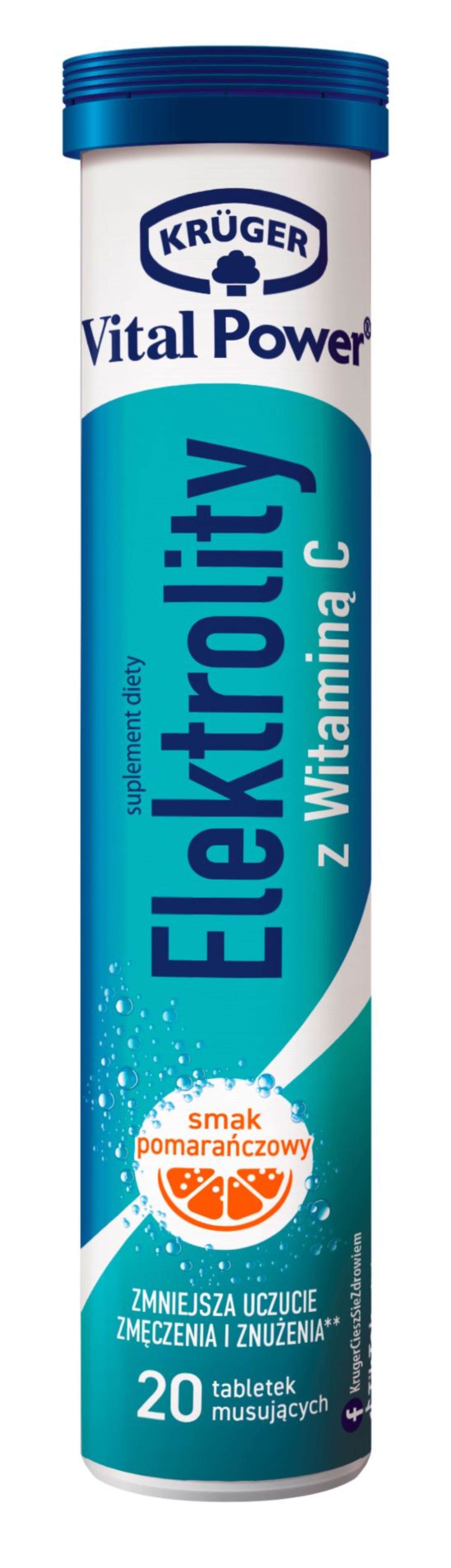Kruger Witamina Musująca Elektrolity 86G
