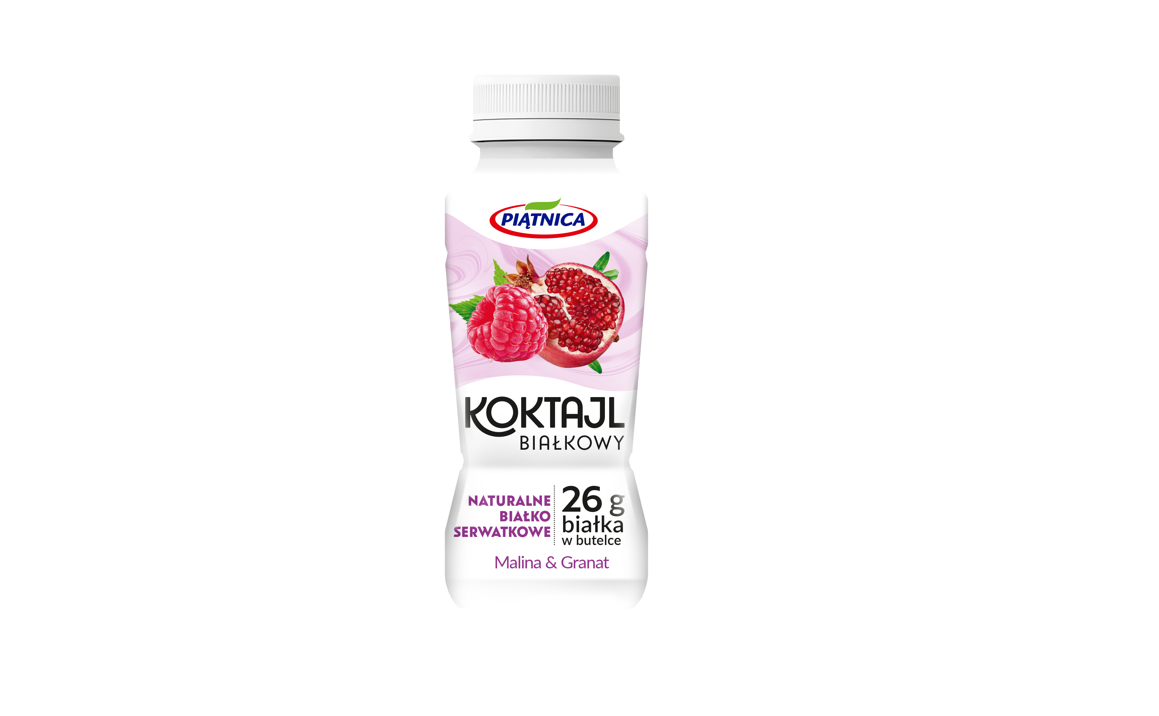 Piątnica Koktajl Białkowy Malina Granat 250 Ml
