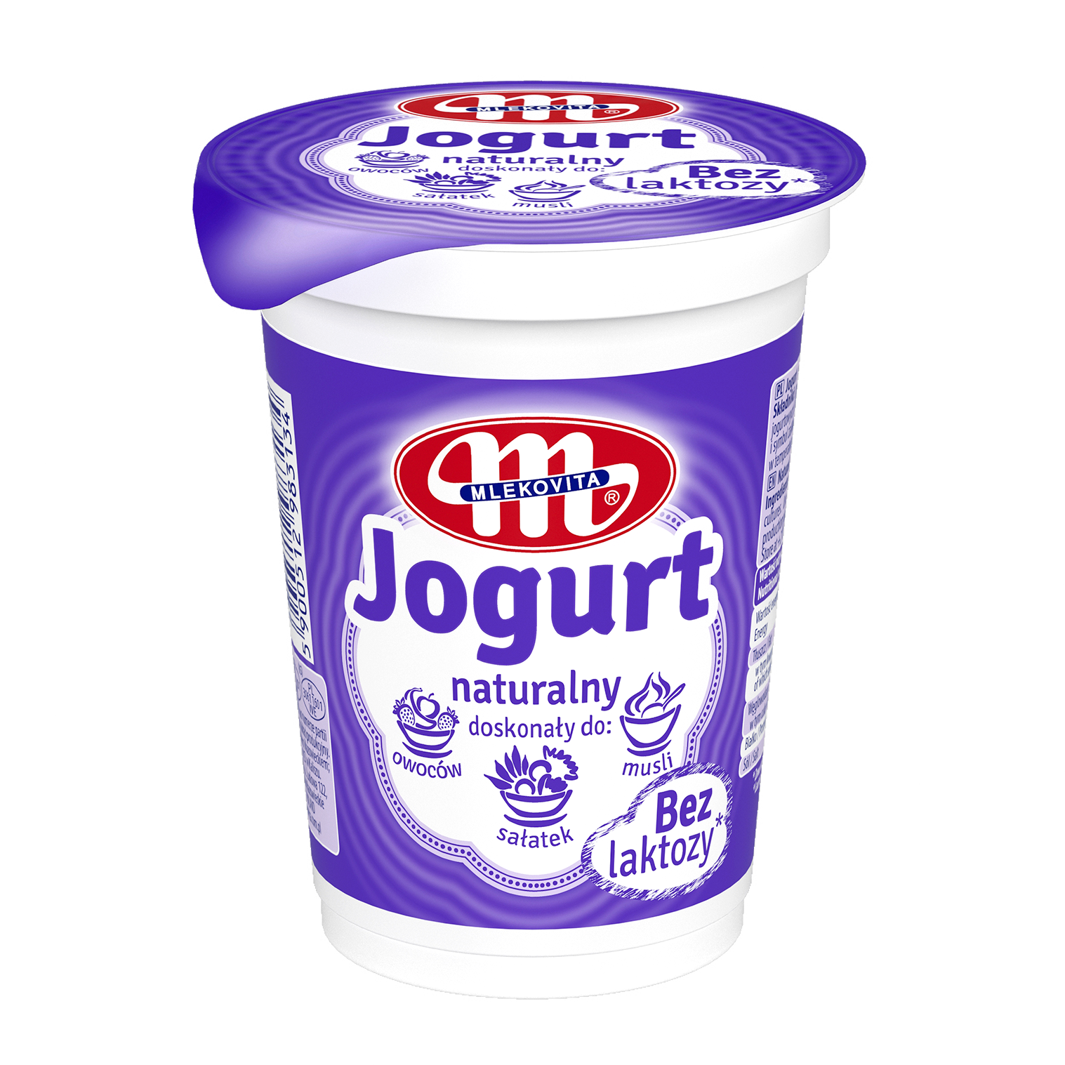 Mlekovita Jogurt Polski Naturalny Bez Laktozy 350G