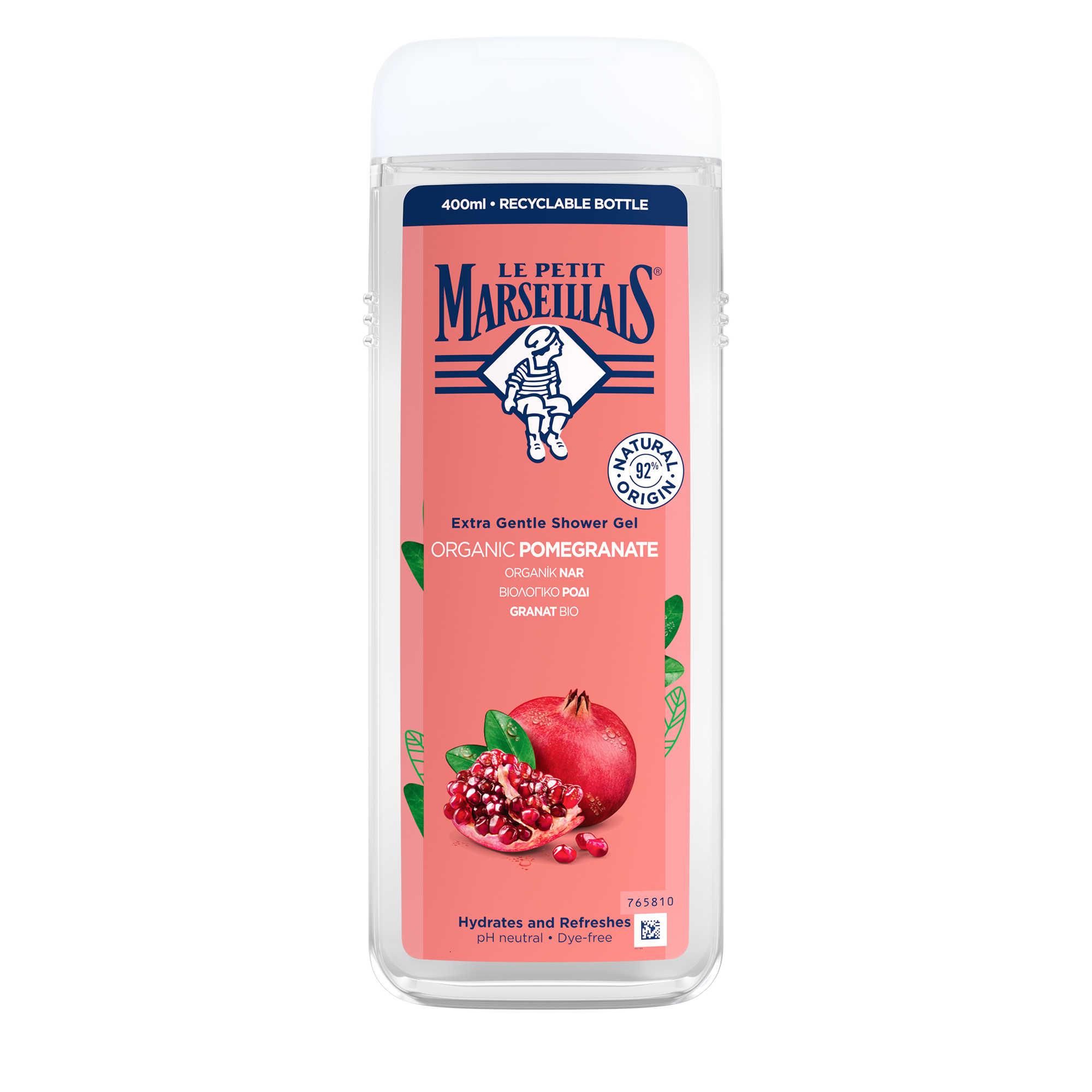 Le Petit Marseillais Żel Pod Prysznic Granat 400 Ml