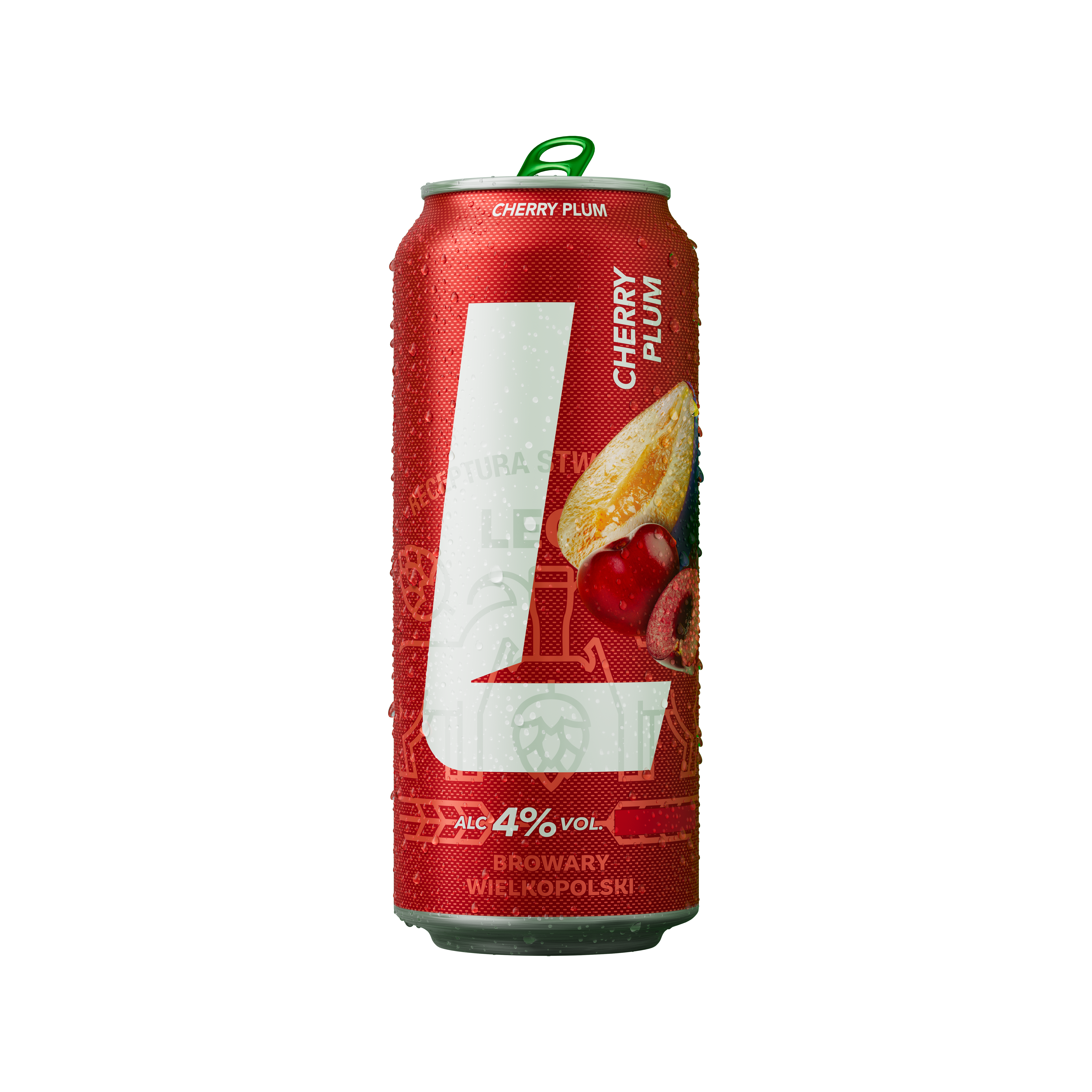 Piwo Lech Cherry Plum 4,0% Puszka 500Ml Kaucja