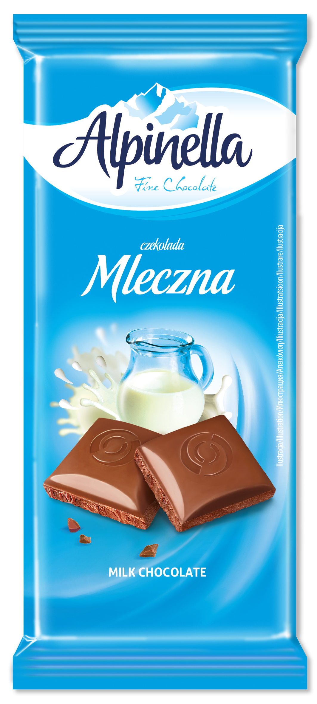 Alpinella Czekolada Mleczna 90 G