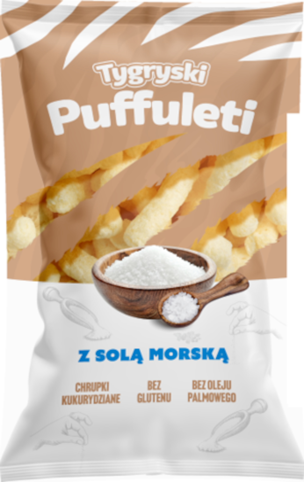 Tygryski Puffuleti Z Solą Morską 85 G