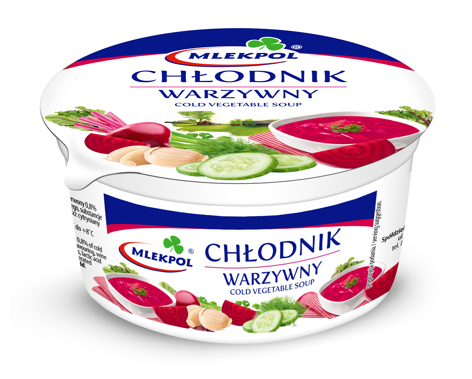 Chłodnik Warzywny 380G Mlekpol