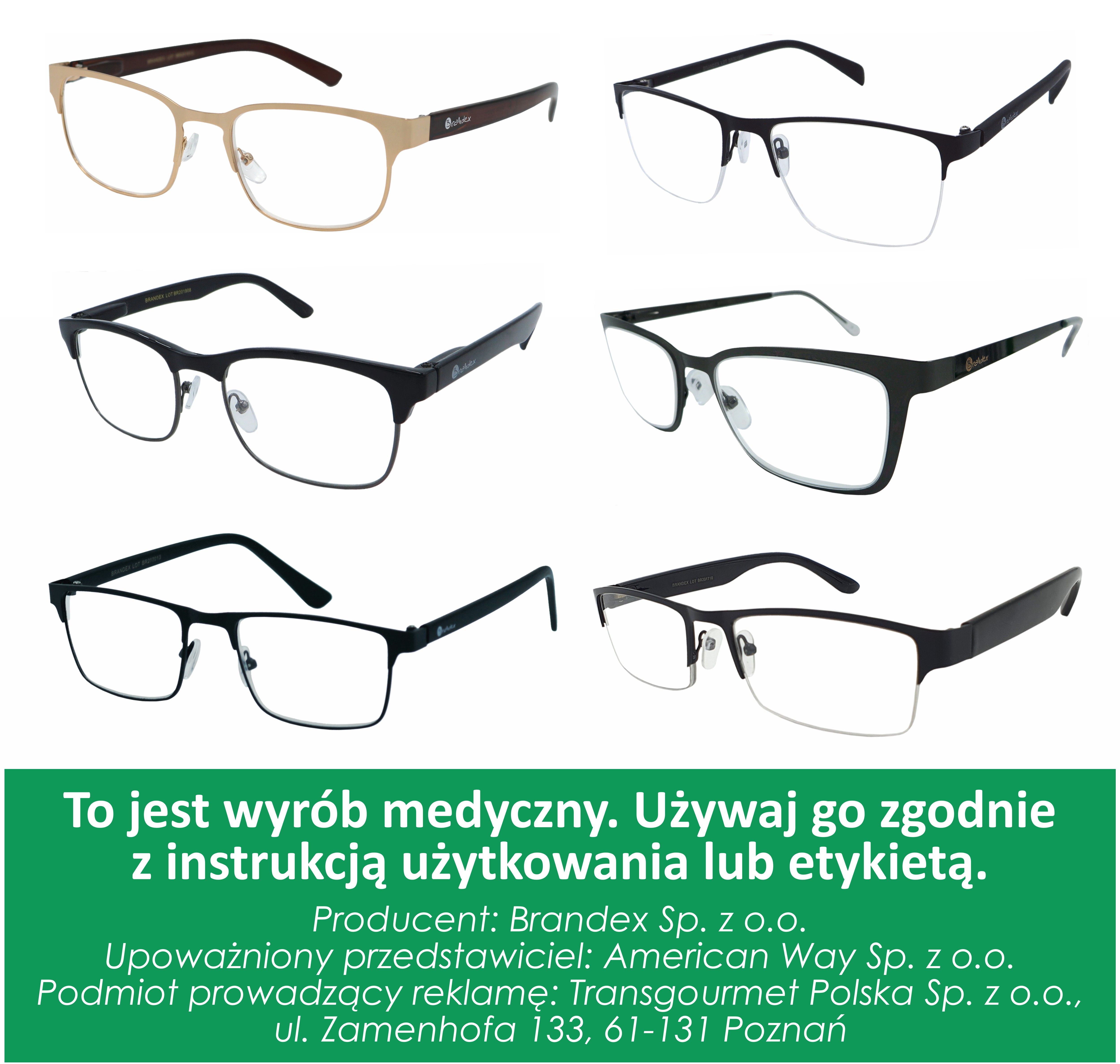 Okulary Do Czytania Metal