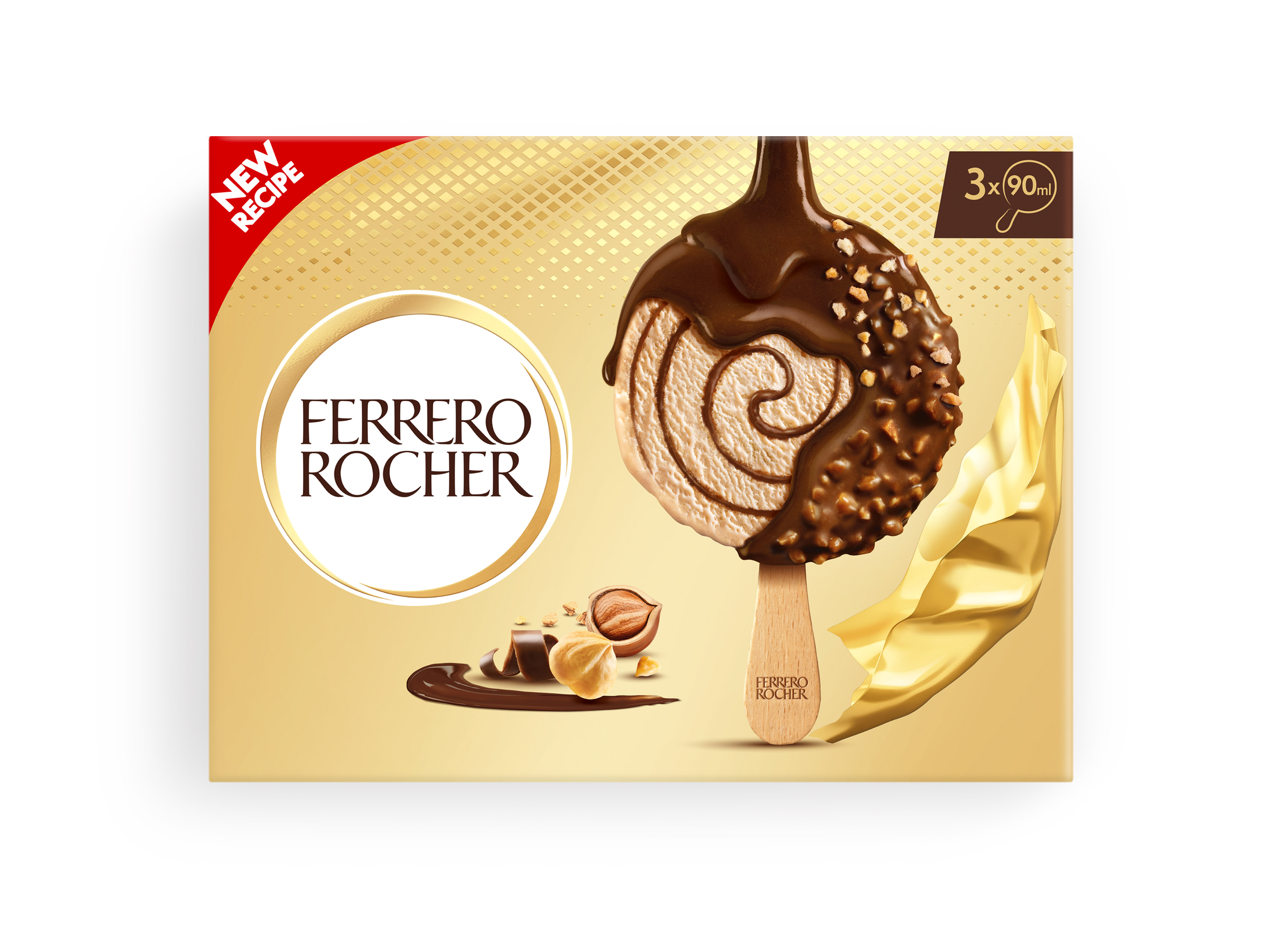 Lody Ferrero Rocher 3 X 90Ml