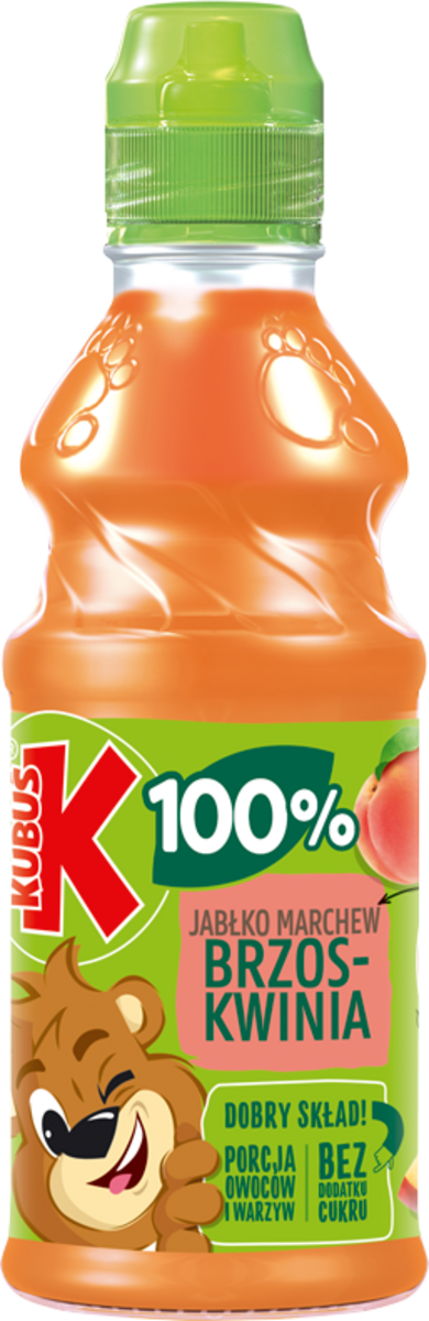 Kubuś 100% Sok Jabłko Marchew Brzoskwinia 300 Ml