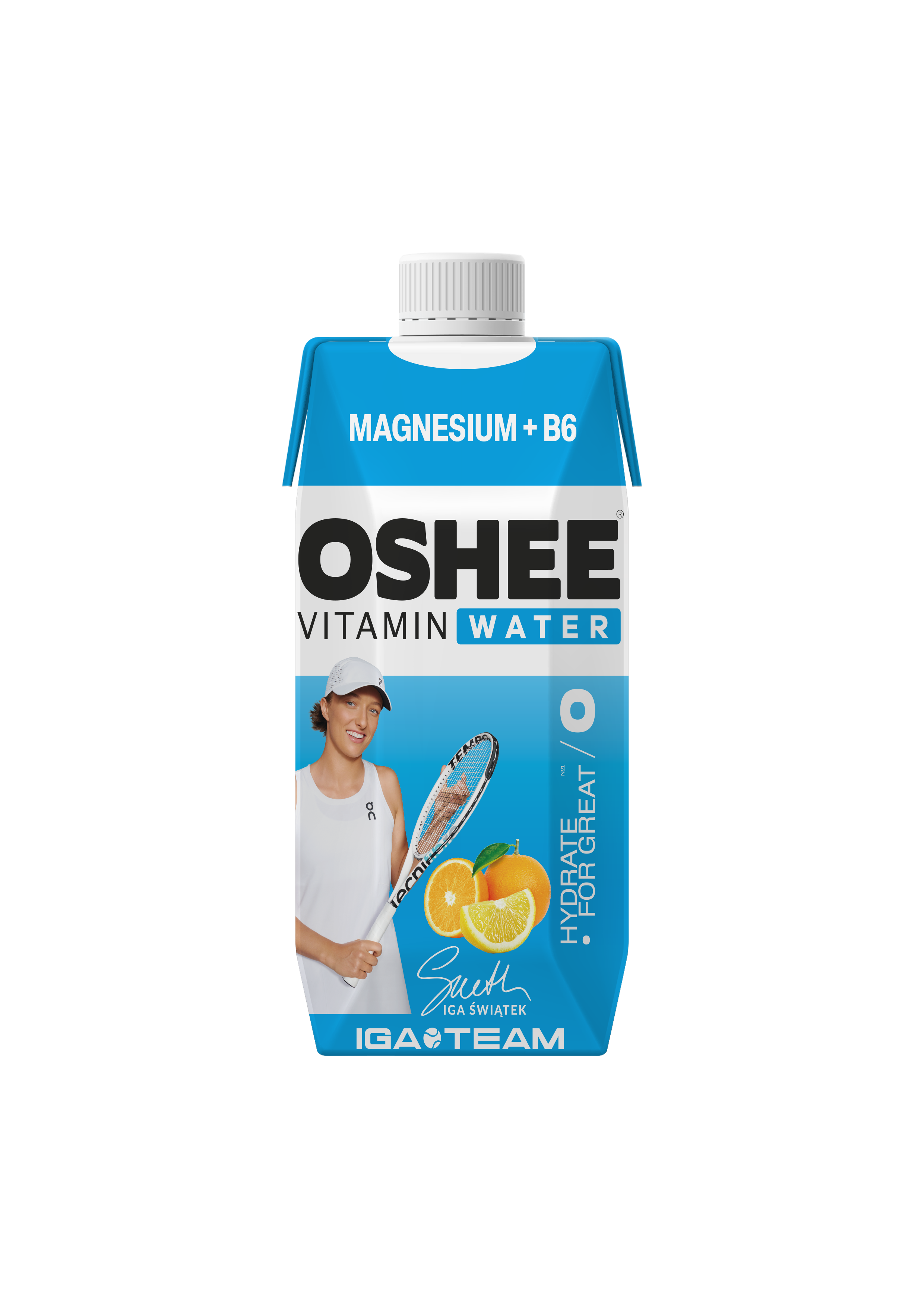 Oshee Vitamin Water Magnez+B6 Tetra Pak 750Ml