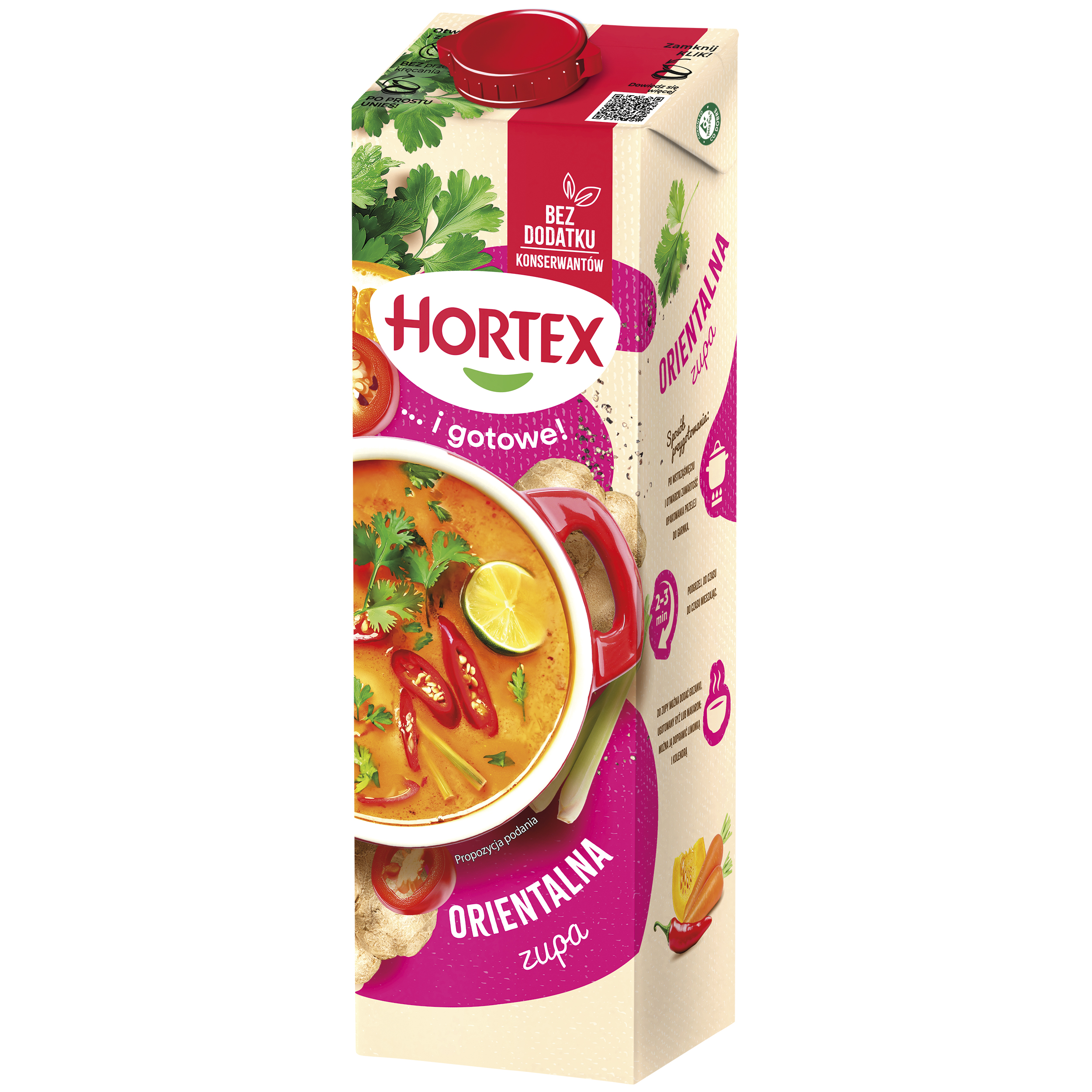 Hortex Zupa Orientalna Karton 1L
