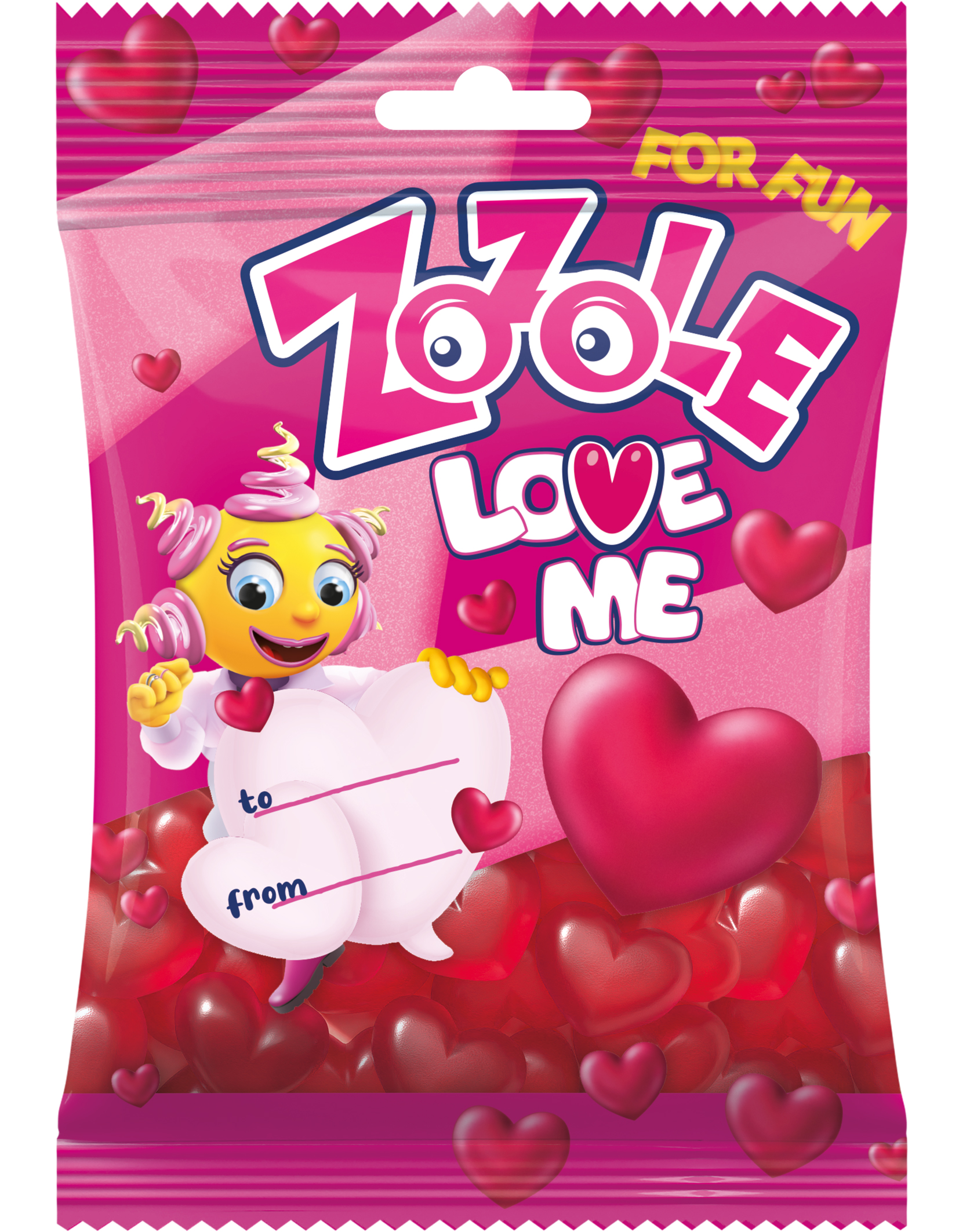 Żelki Zozole Love Me 75G Mieszko