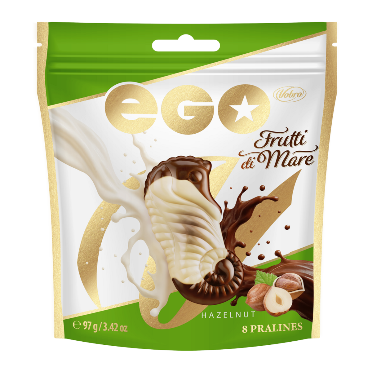 Vobro Praliny Ego Frutti Di Mare Hazelnut 97G