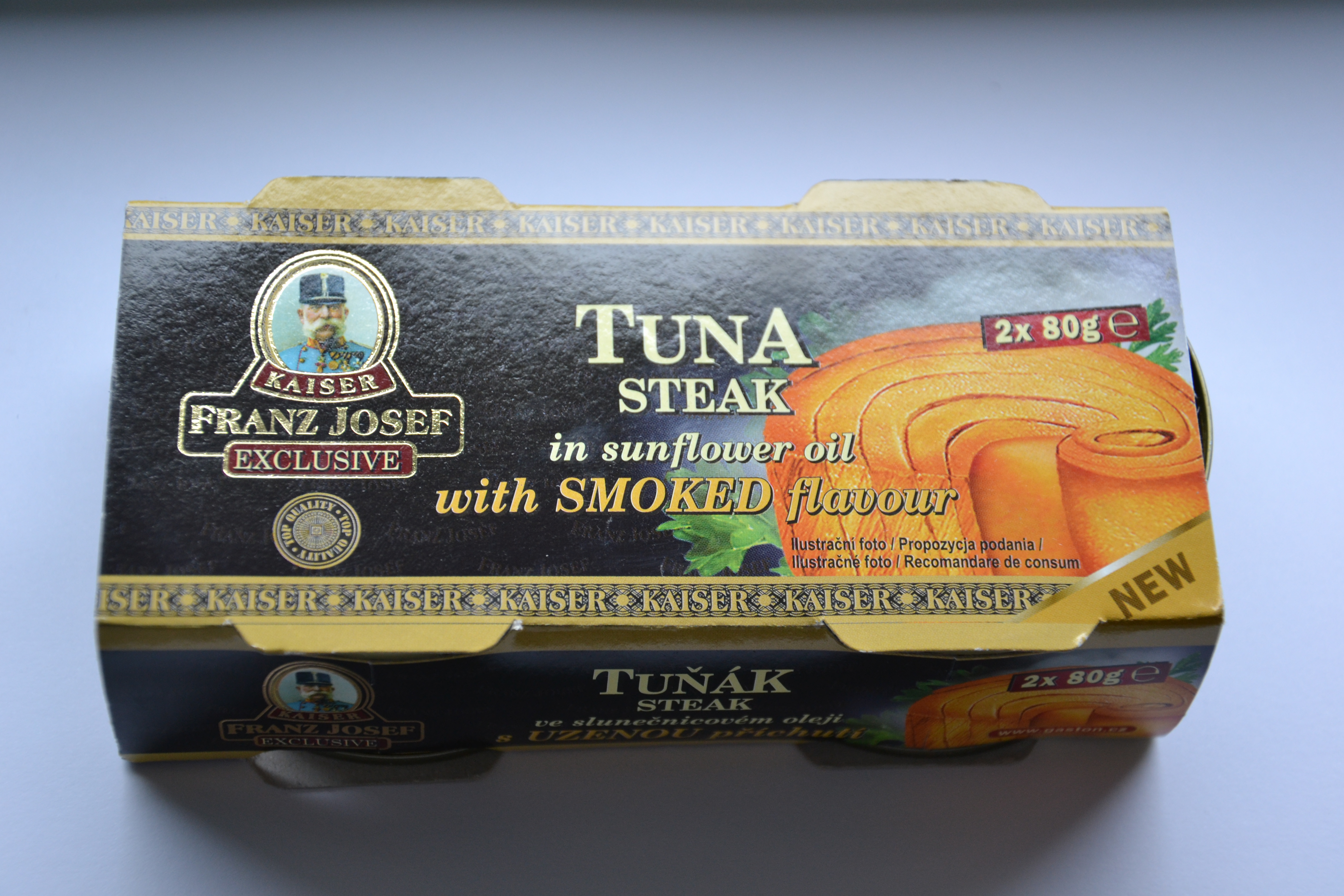 Fjk Tuńczyk Stek Wędzony 2X80Gr W Oleju