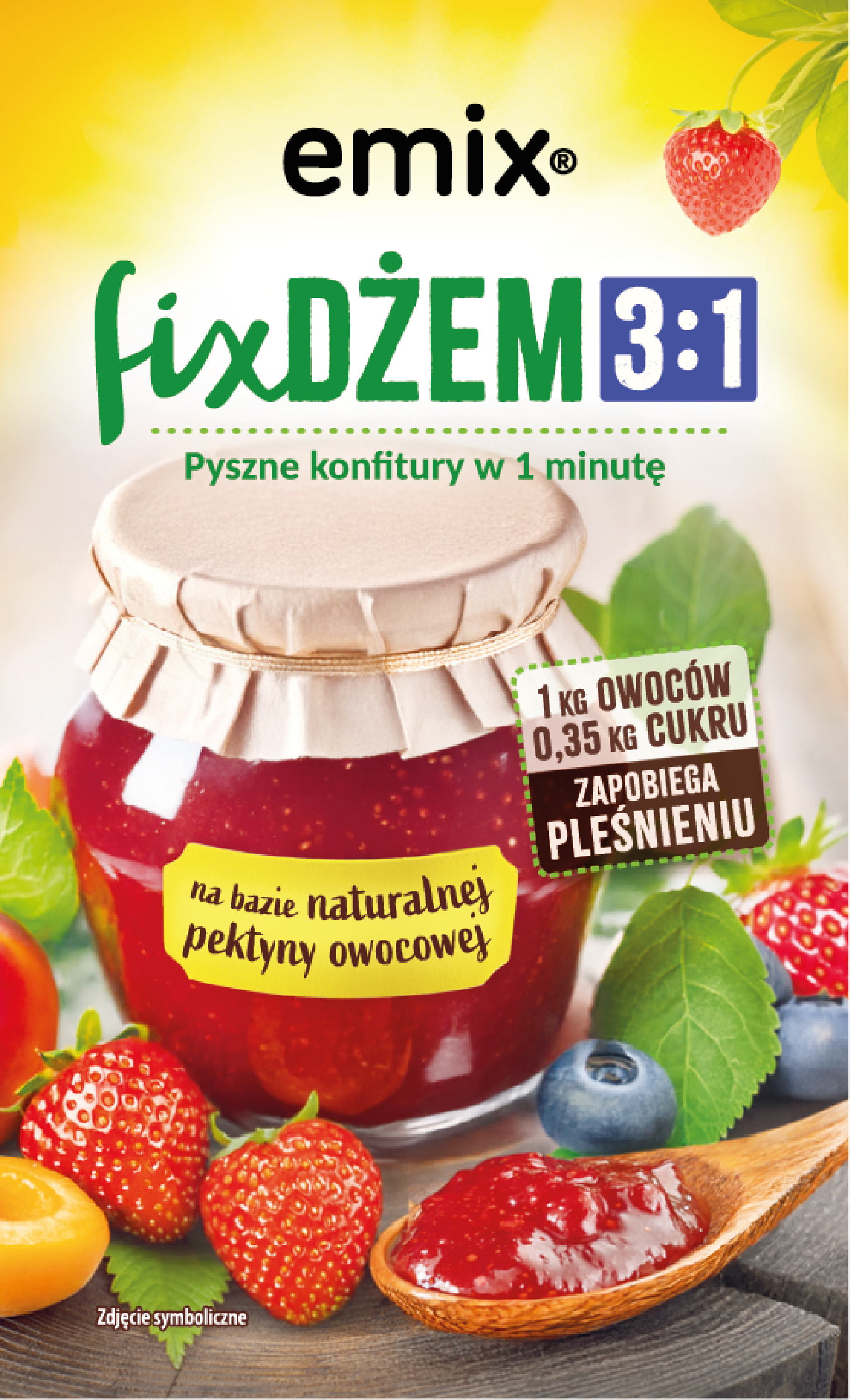 Emix Fix Dżem 3:1 40G