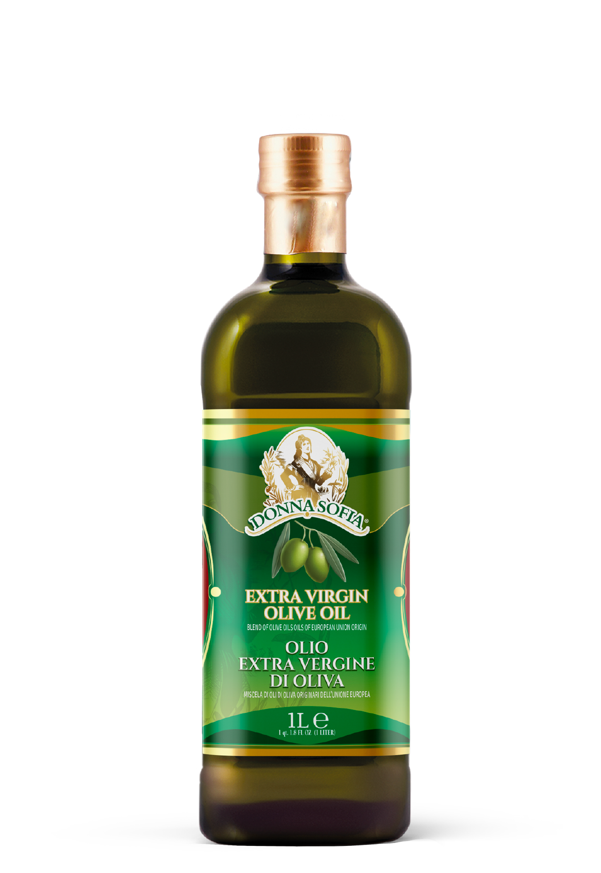 Oliwa Z Oliwek Extra Virgin 1L Donna Sofia