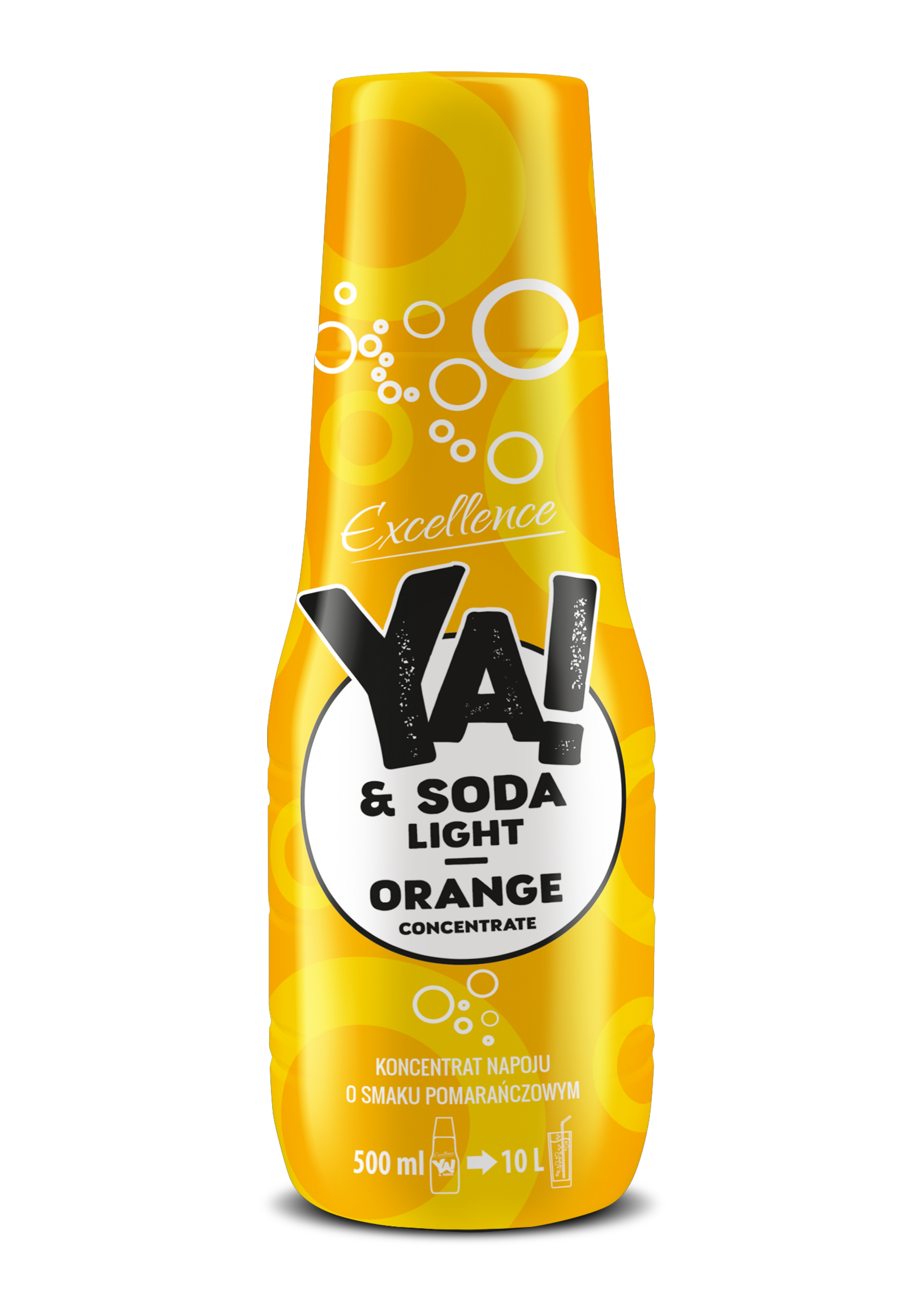 Ya!&Soda Koncentrat Napoju Orange Light 500 Ml