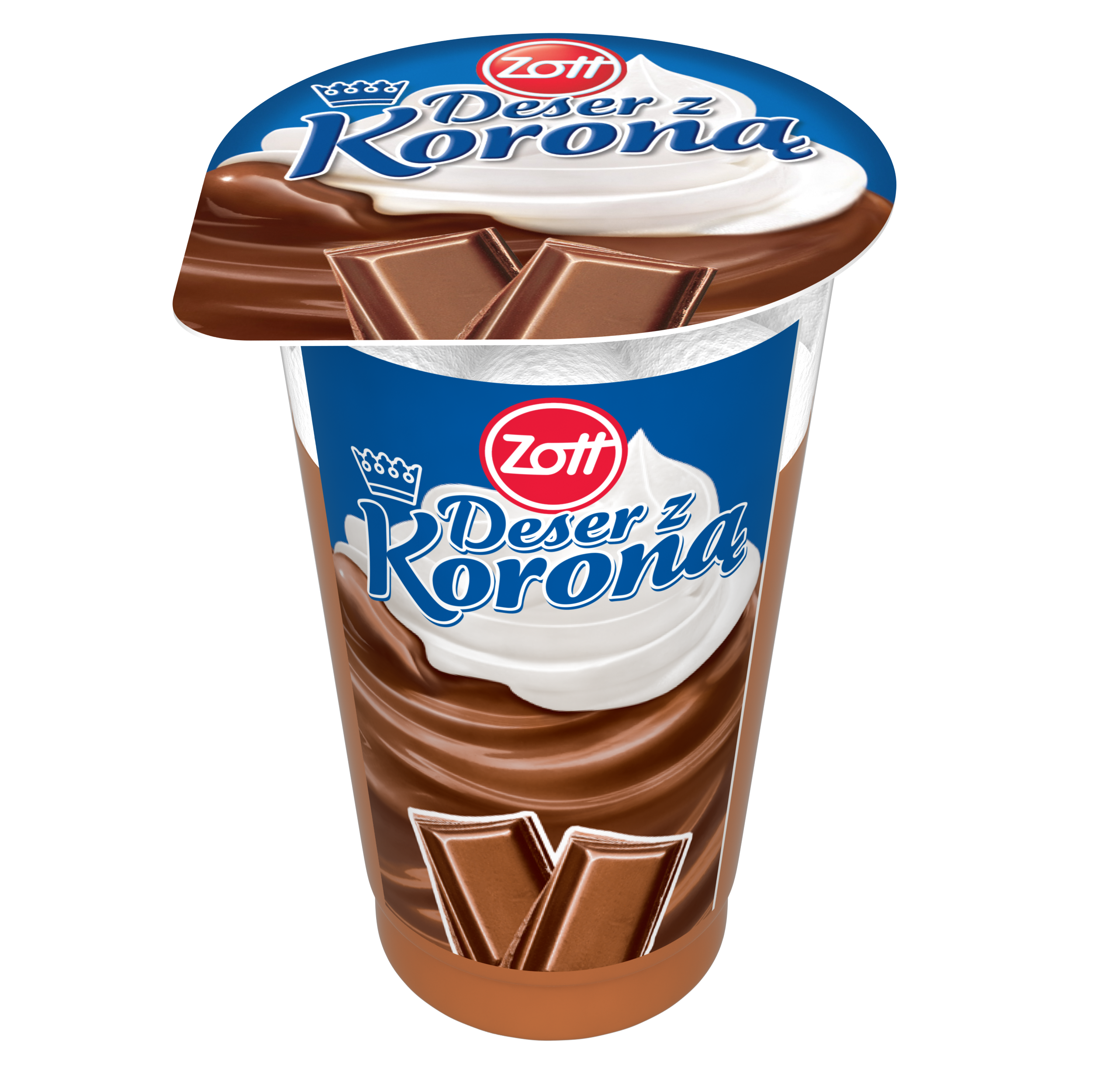 Zott Deser Z Koroną Czekolada 175 G