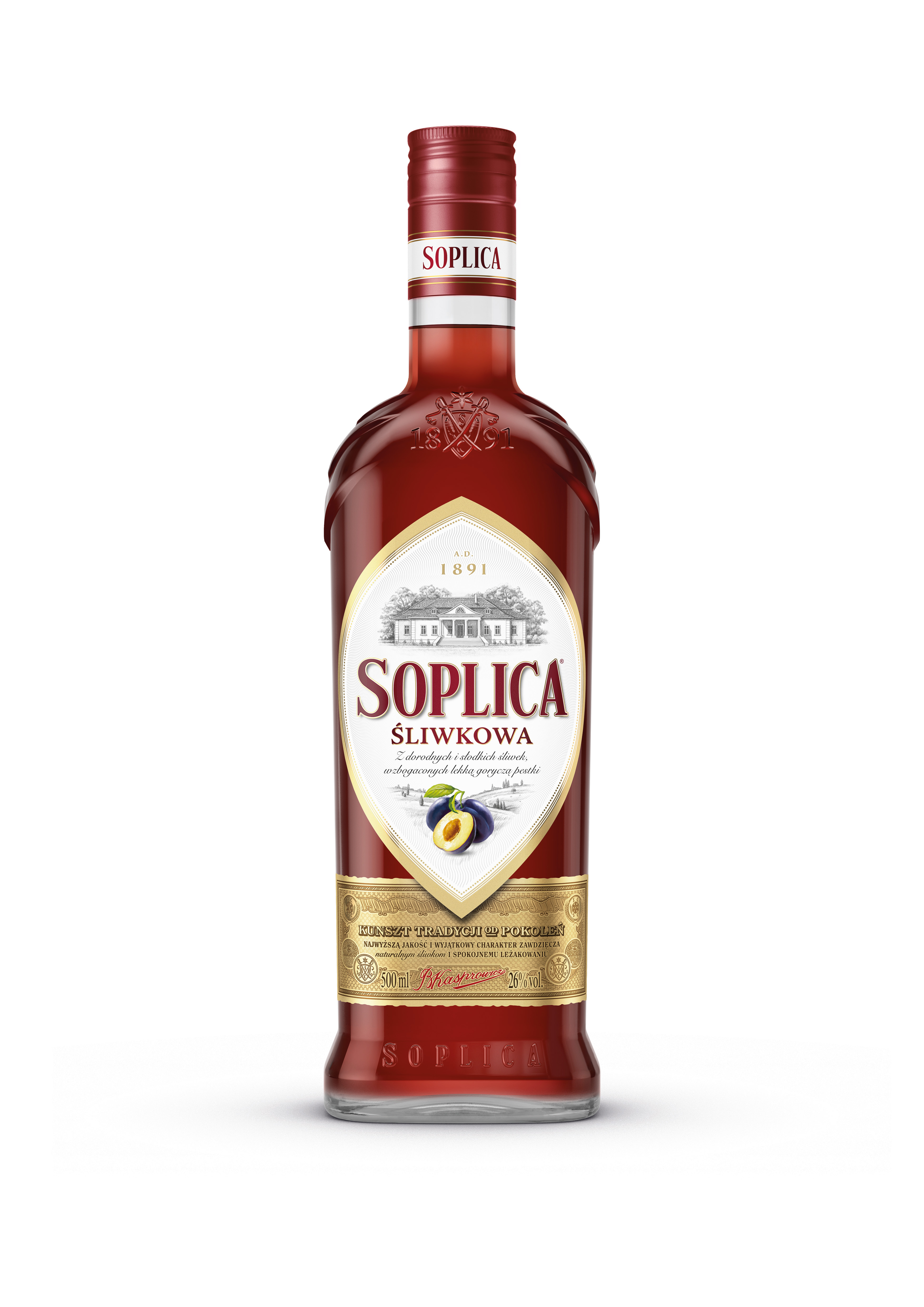 Likier Soplica Śliwkowa 26 % 500 Ml