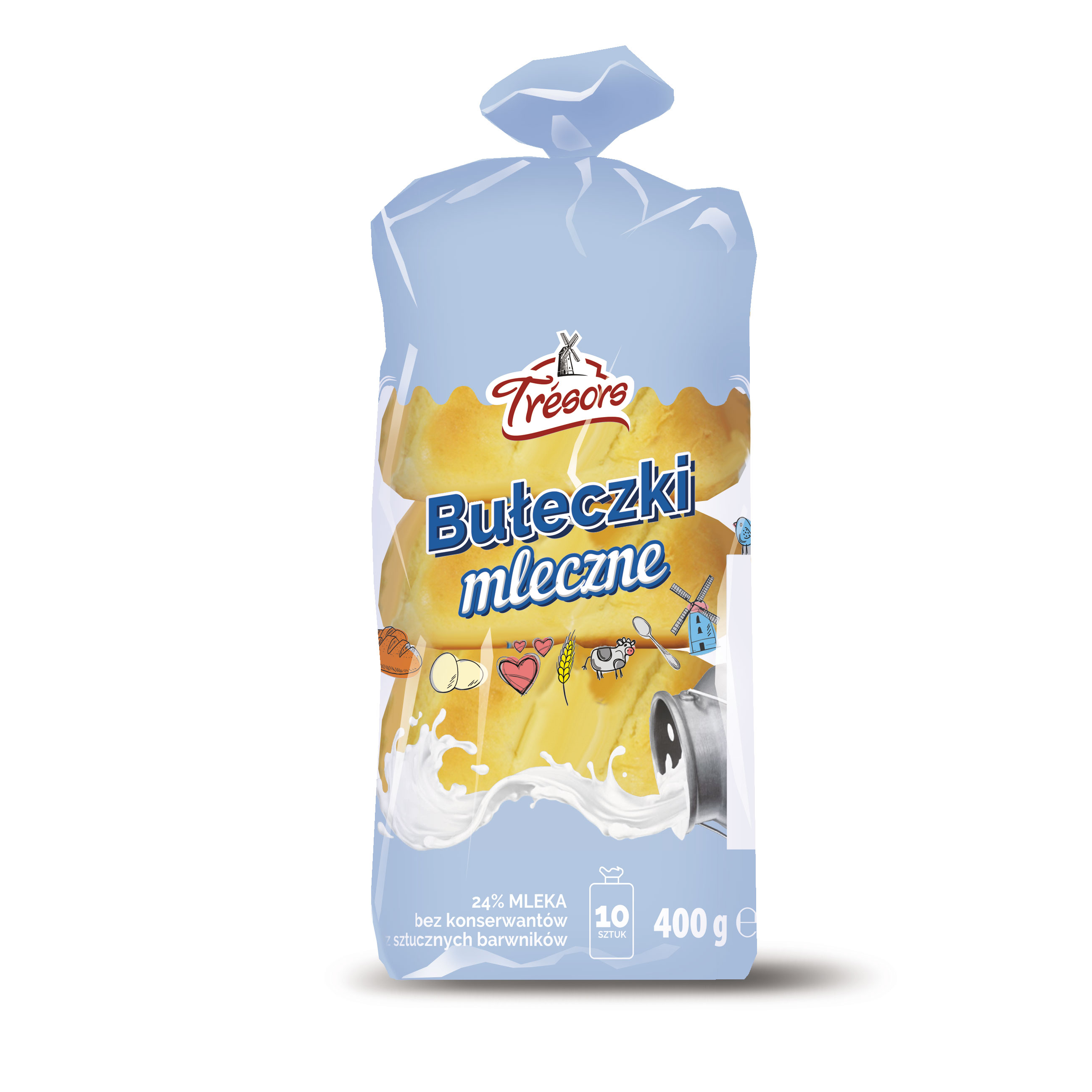 Bułeczki Mleczne Tresors 400G