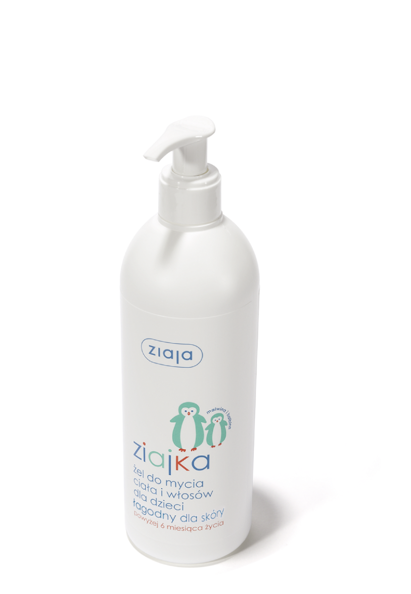 Ziajka Żel Do Mycia Ciała I Włosów 400 Ml