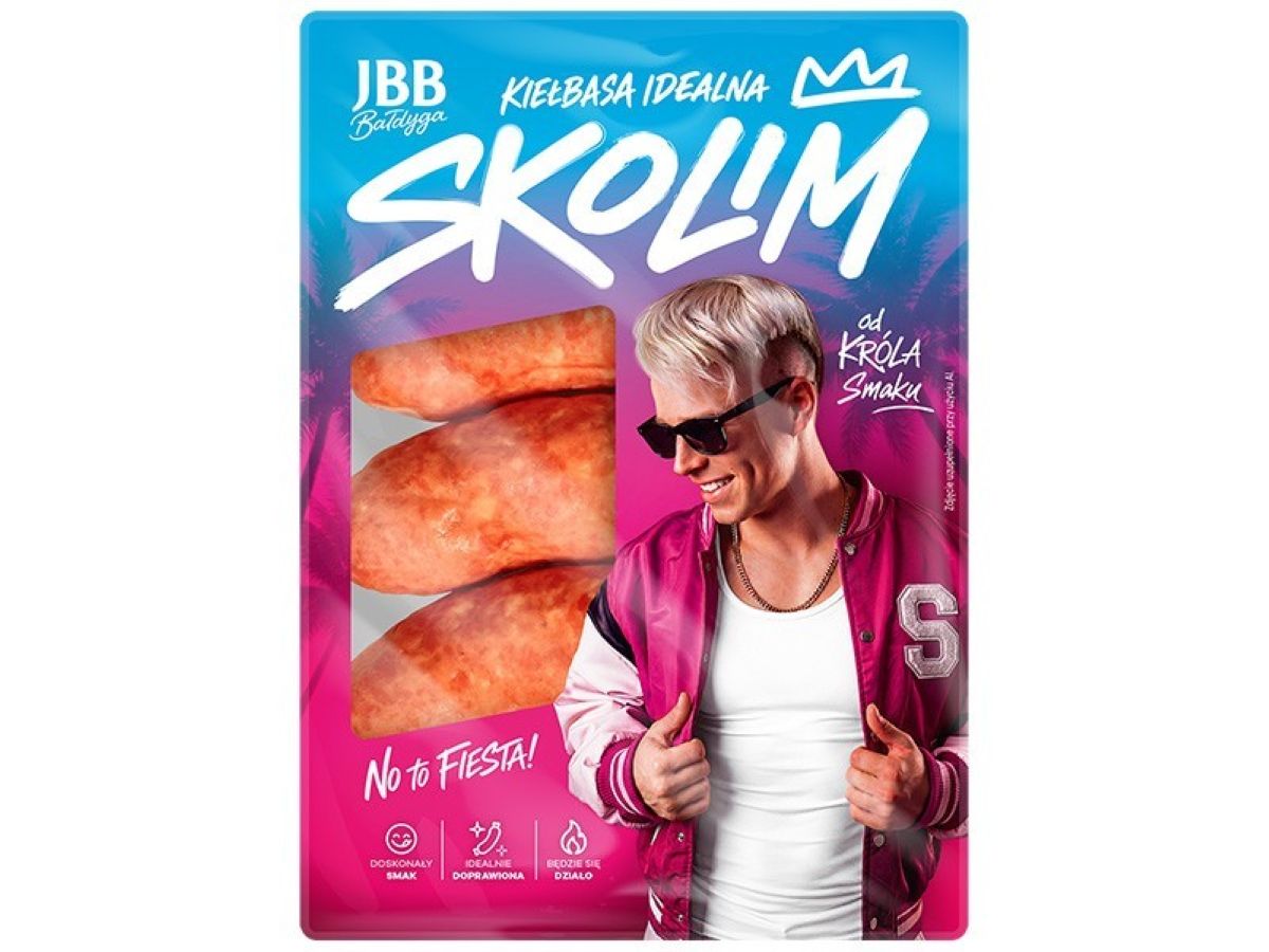 Kiełbasa Skolim Idealna 350 G Jbb