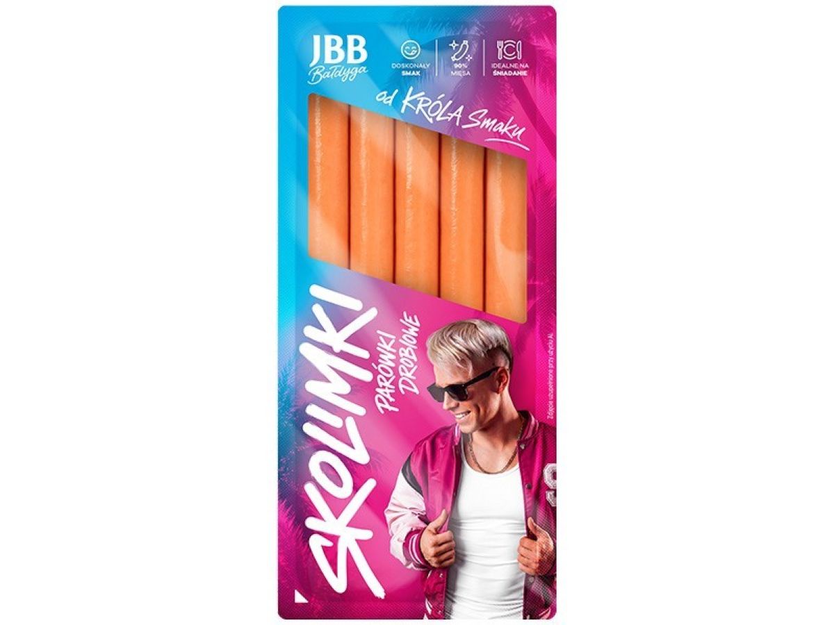 Parówki Skolimki Drobiowe 140 G Jbb