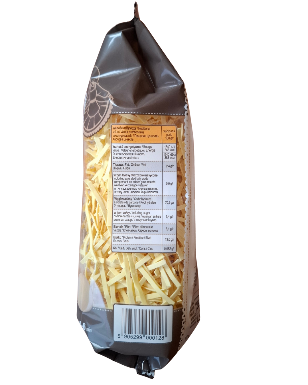 As Babuni Makaron 4-Jajeczne Wstążki 250G