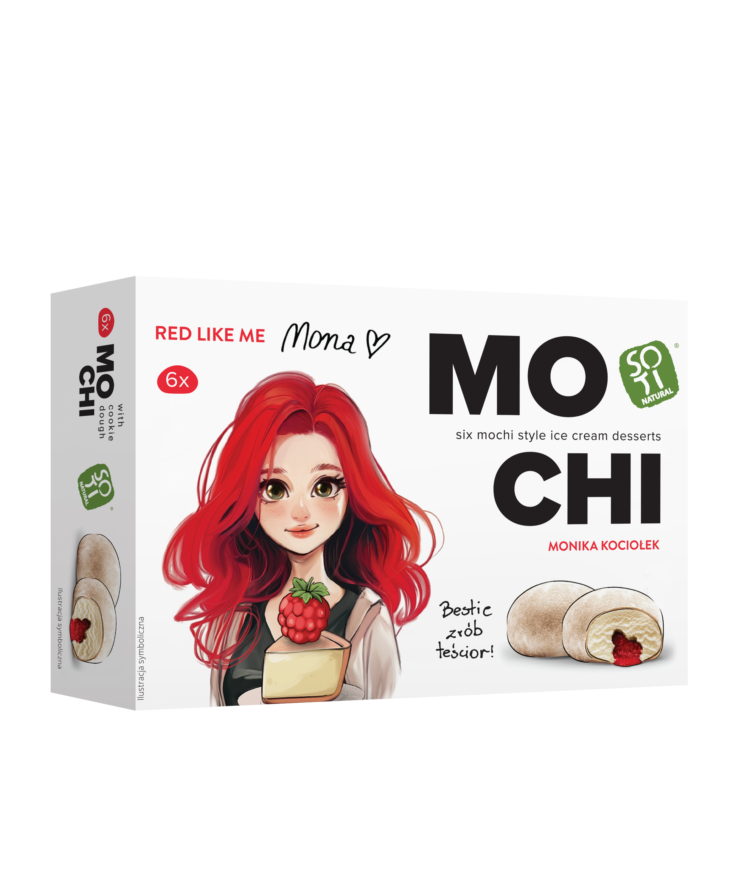 Soti Natural Lody Mochi Red Like Me (6X36 Ml) 216Ml