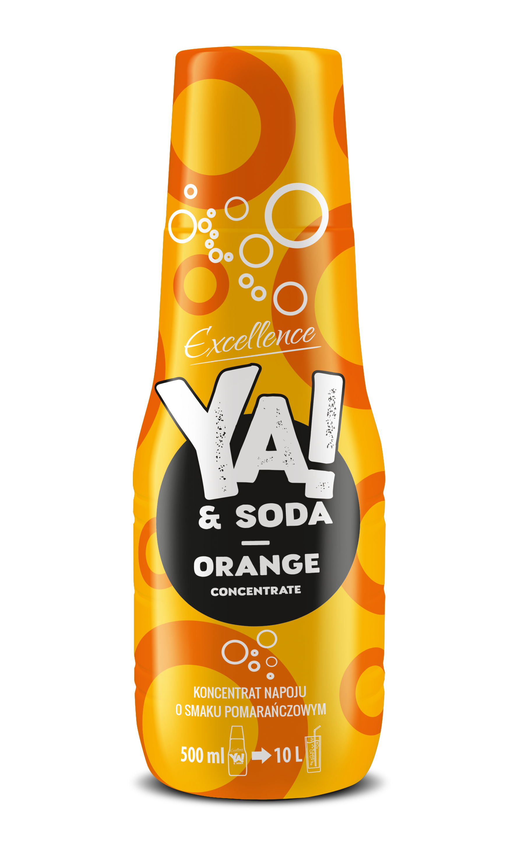 Ya!&Soda Koncentrat Napoju O Smaku Pomarańczowym