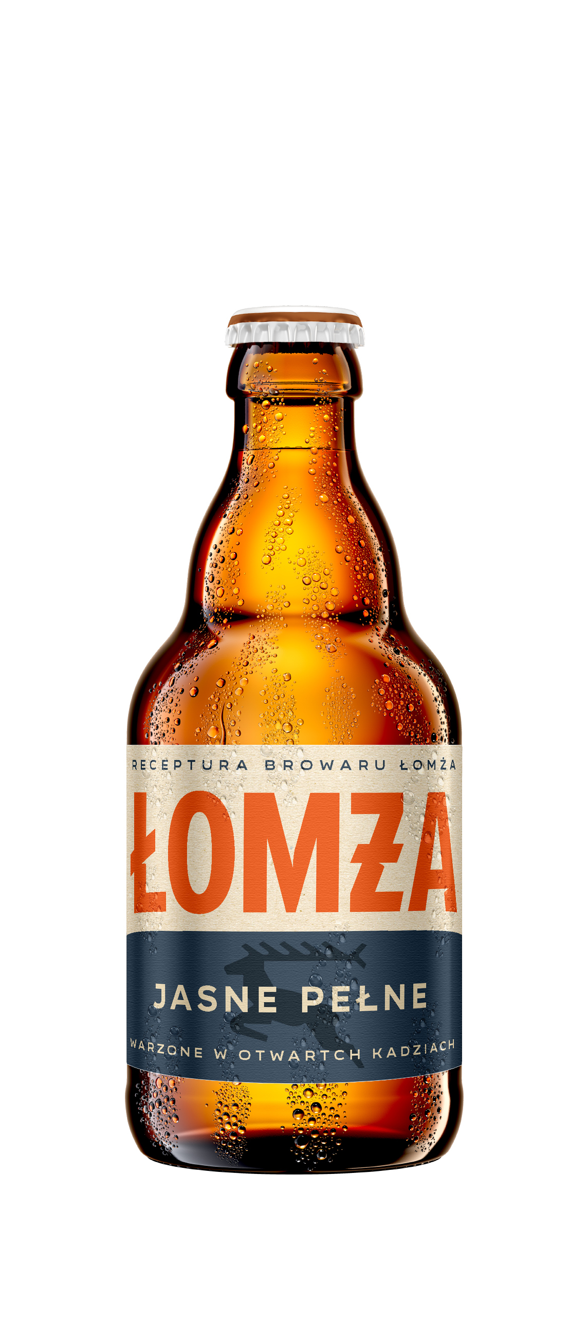 Piwo Łomża Jasne Pełne Butelka 330 Ml