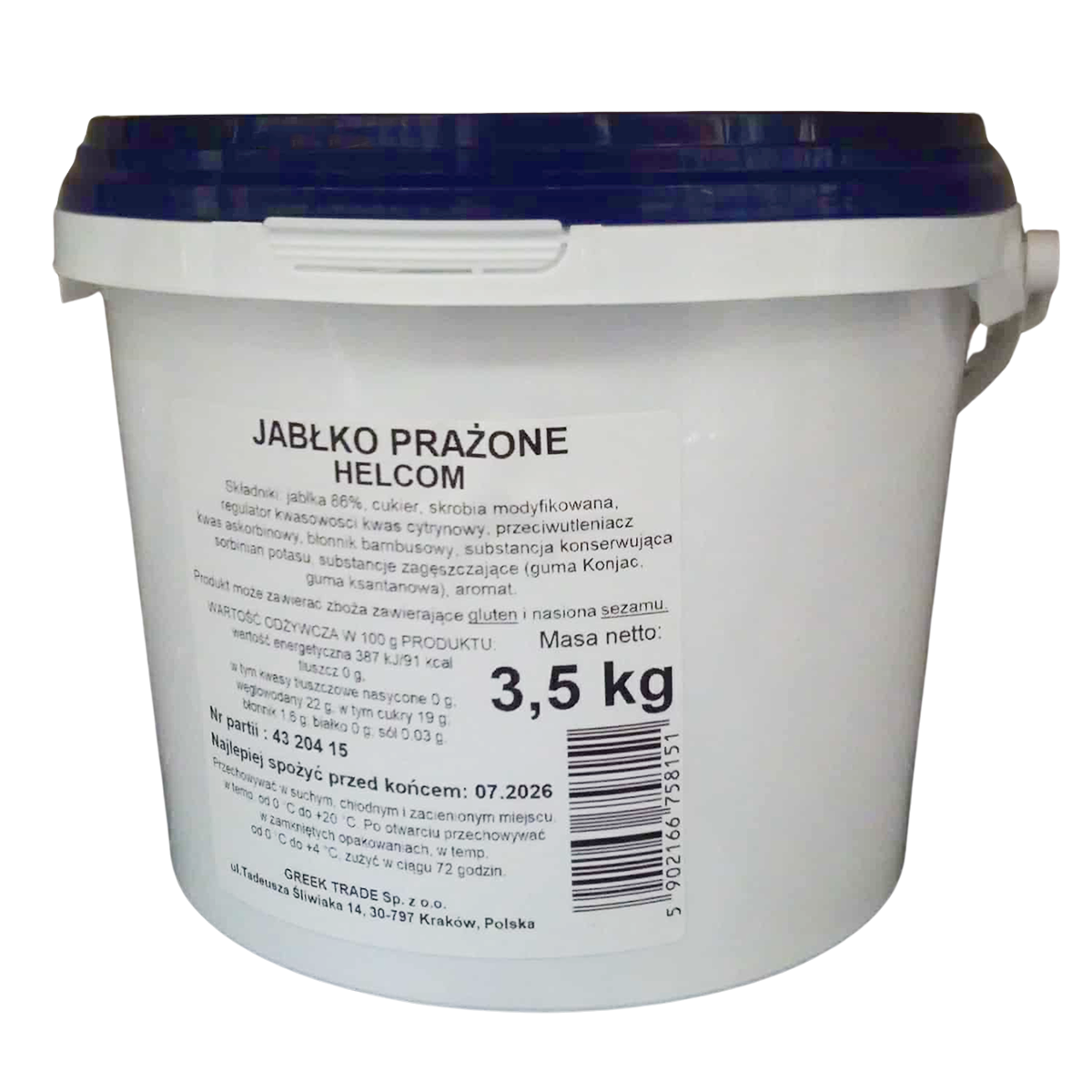 Jabłko Prażone 3,5 Kg Helcom